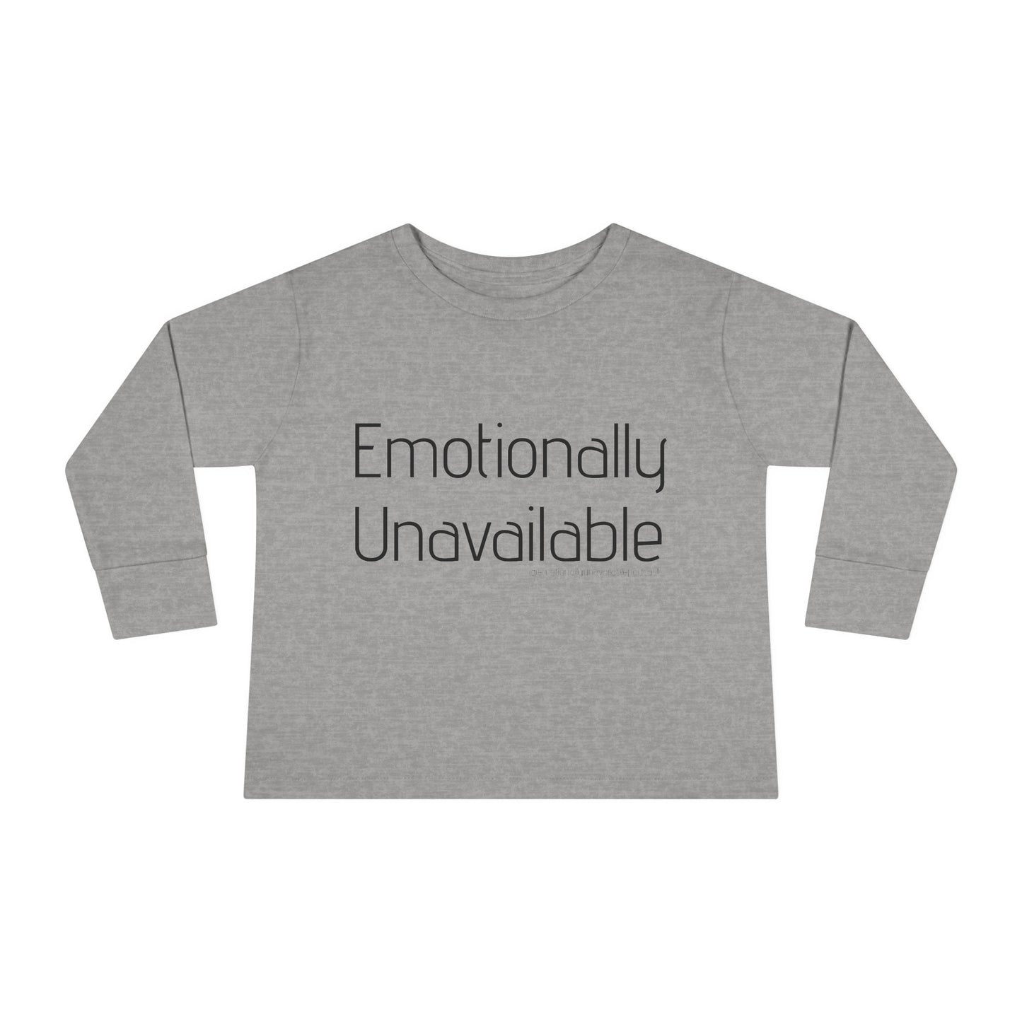 Toddler Long Sleeve Tee Podcast Merch