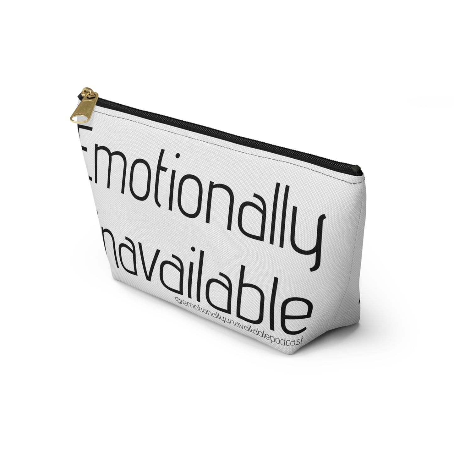 Accessory Pouch w T-bottom Podcast Merch