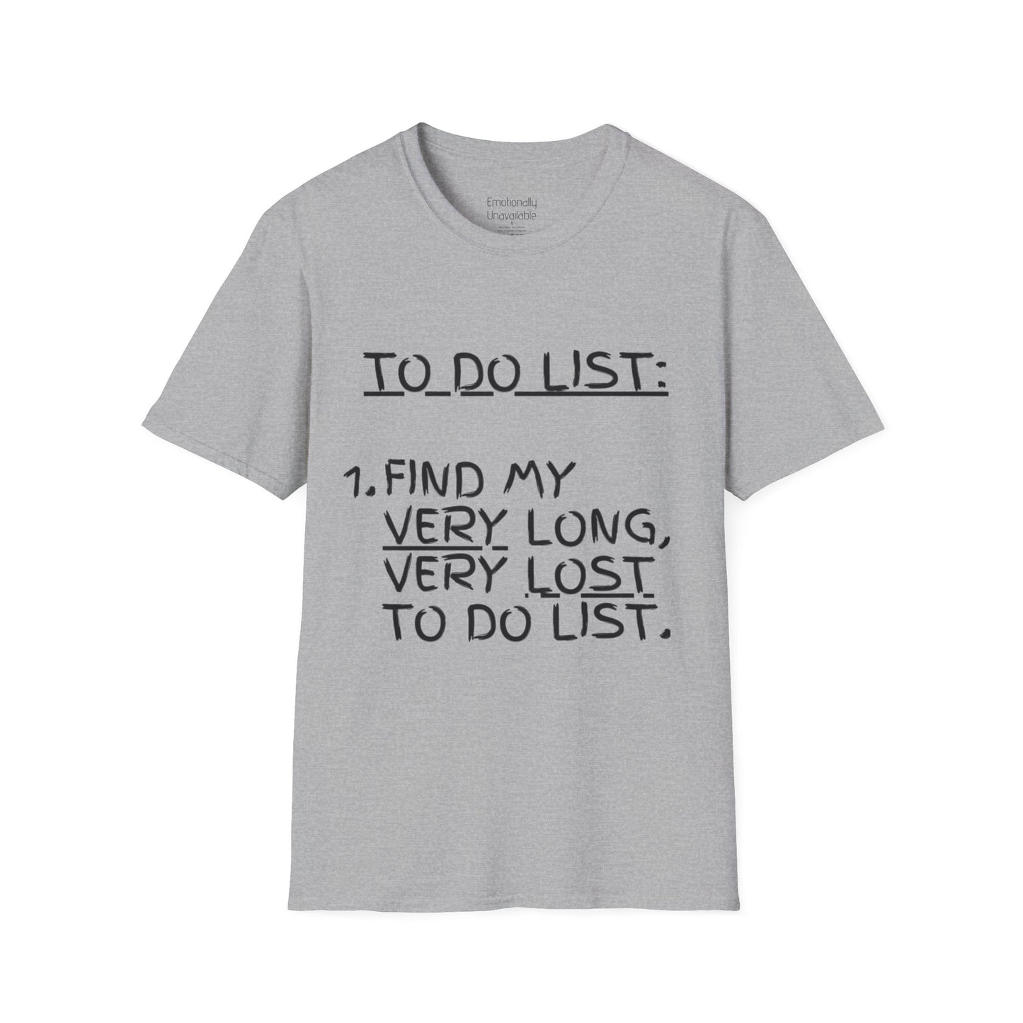 Unisex Softstyle T-Shirt To-do