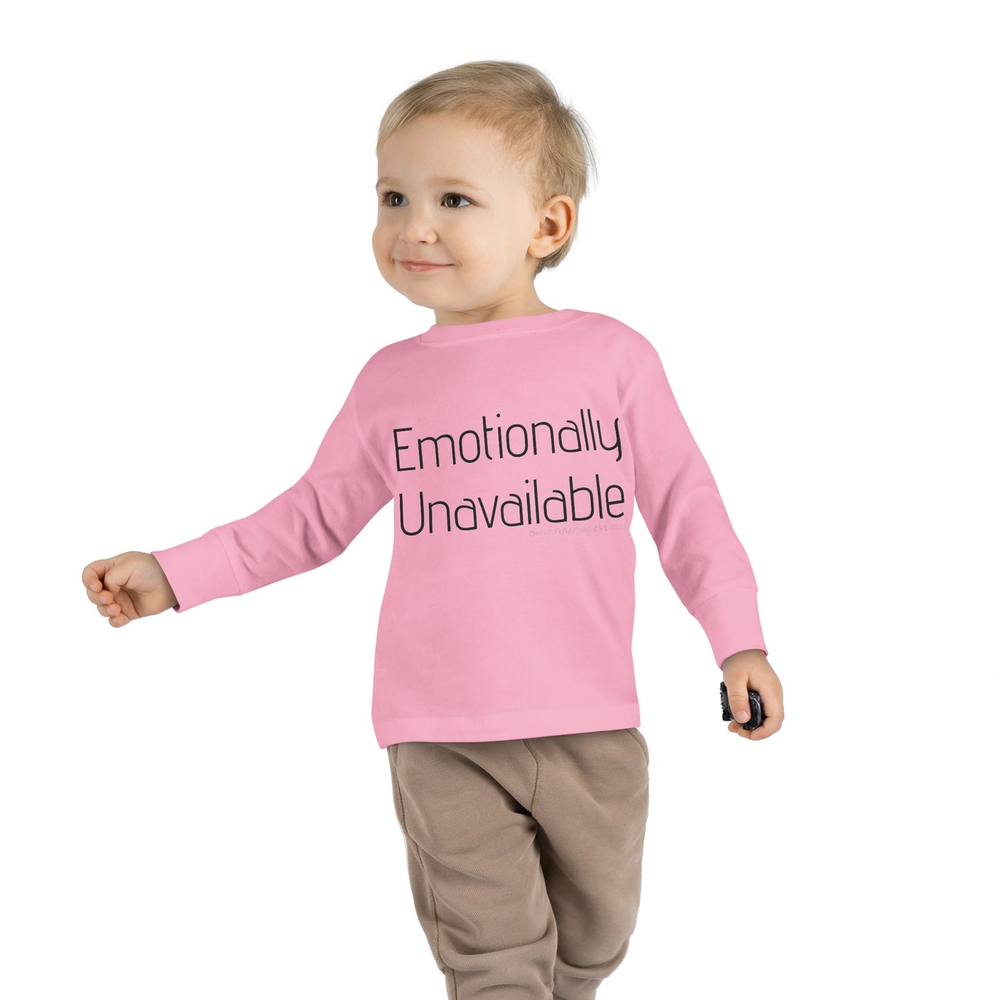 Toddler Long Sleeve Tee Podcast Merch