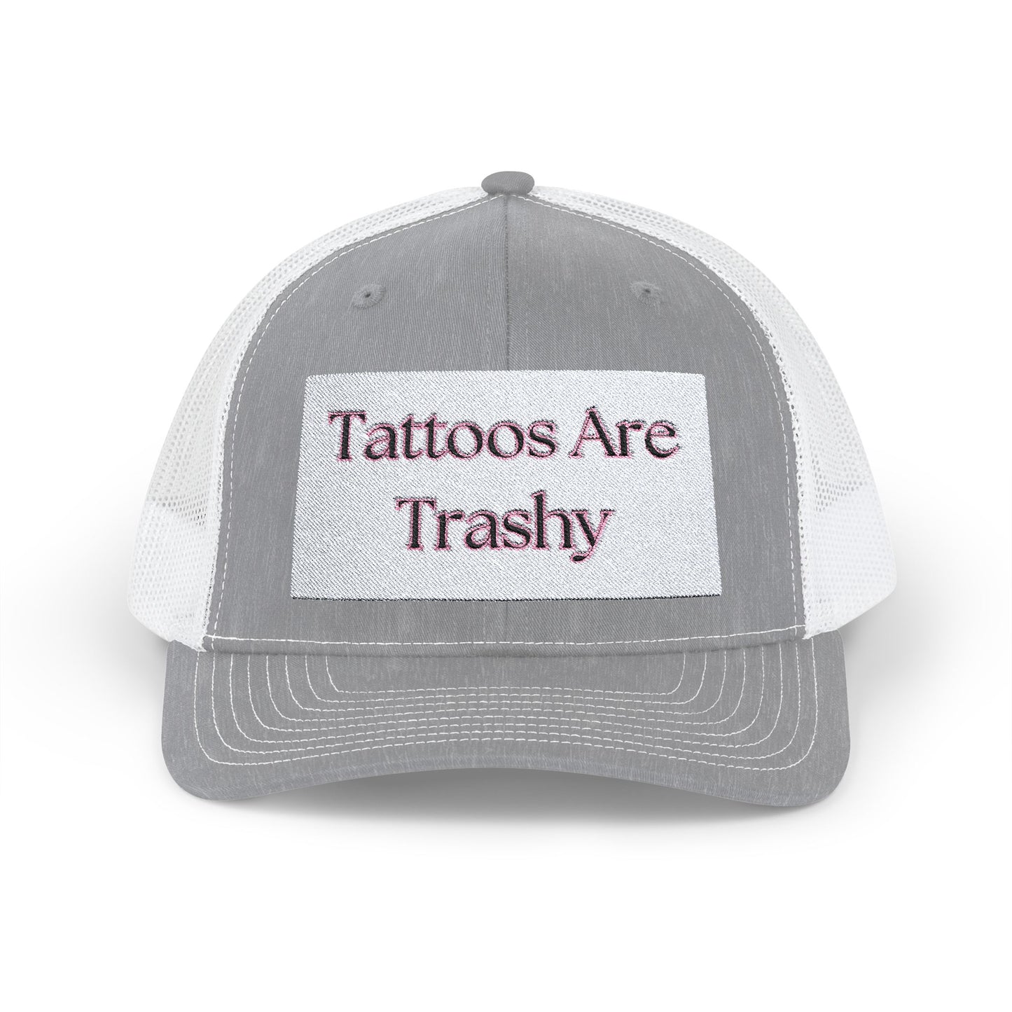 Snapback Trucker Cap-tattoos are trashy