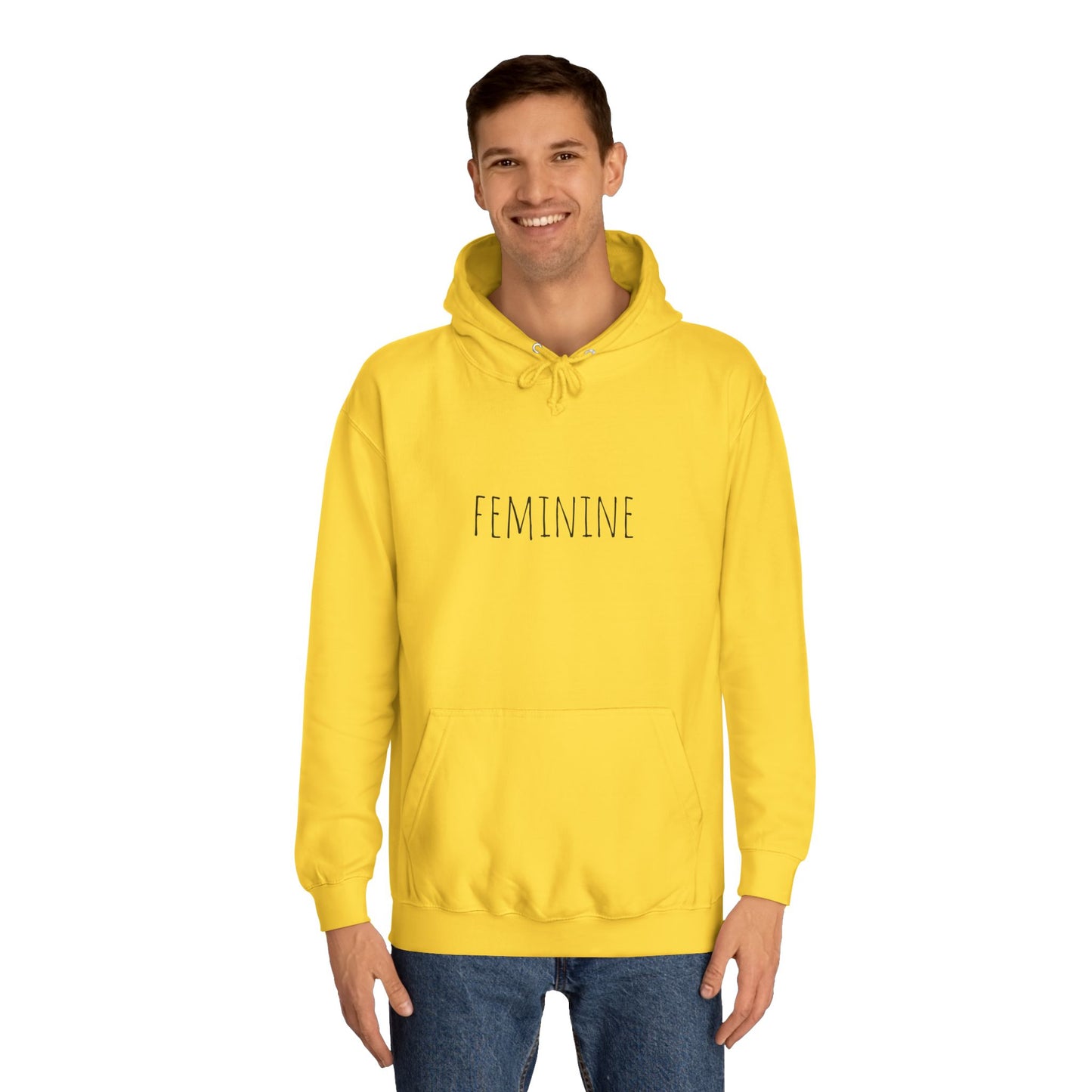 Unisex College Hoodie Feminine