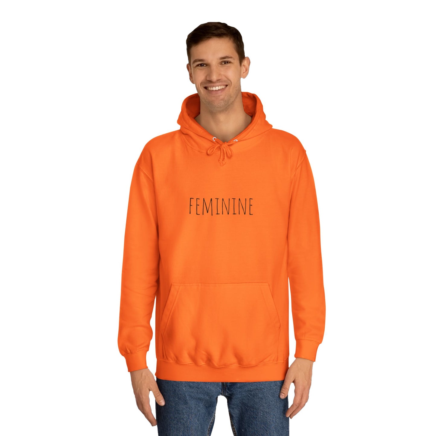 Unisex College Hoodie Feminine