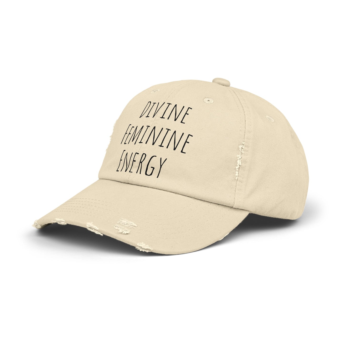 Unisex Distressed Cap Divine Feminine Energy