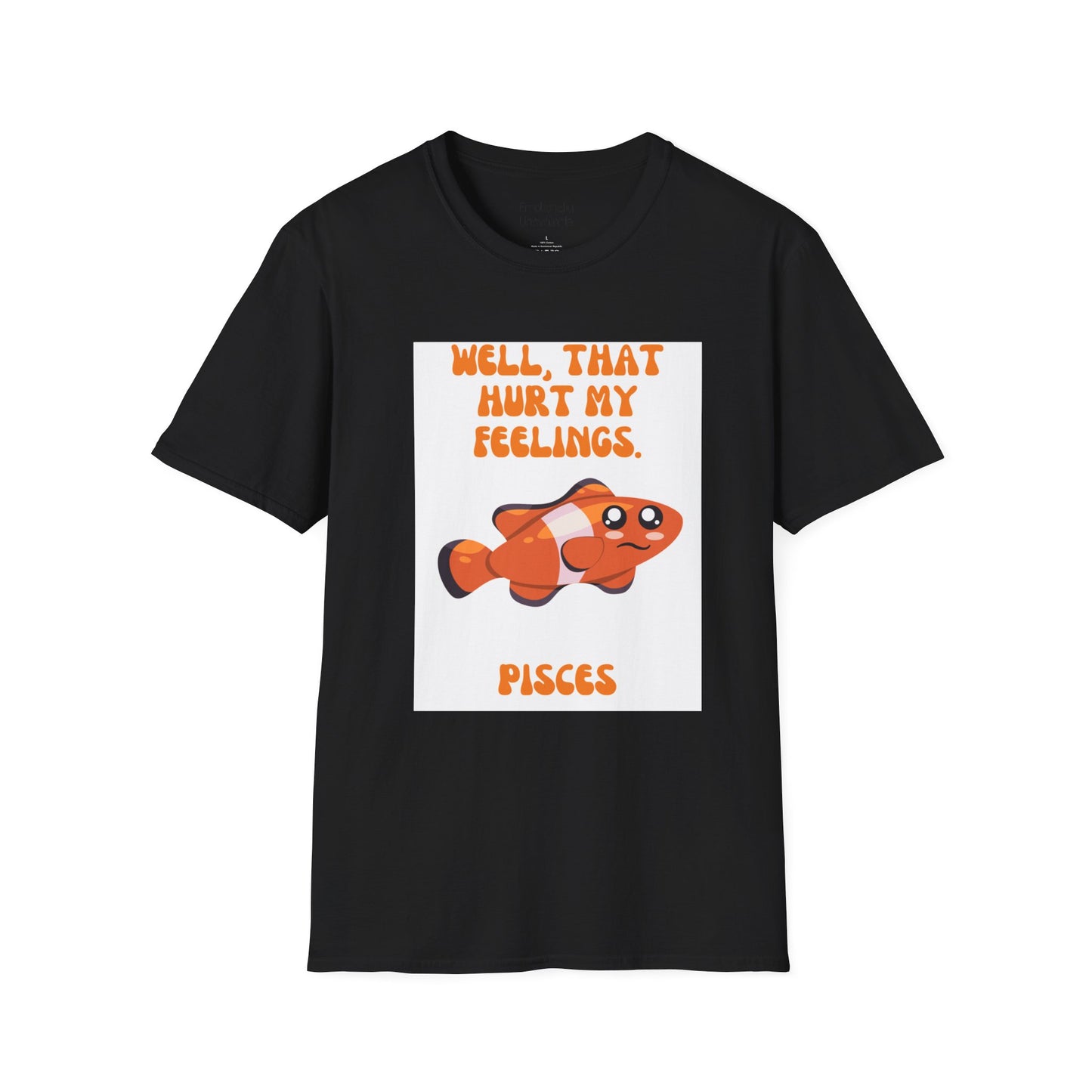 Unisex Softstyle T-Shirt Pisces-2