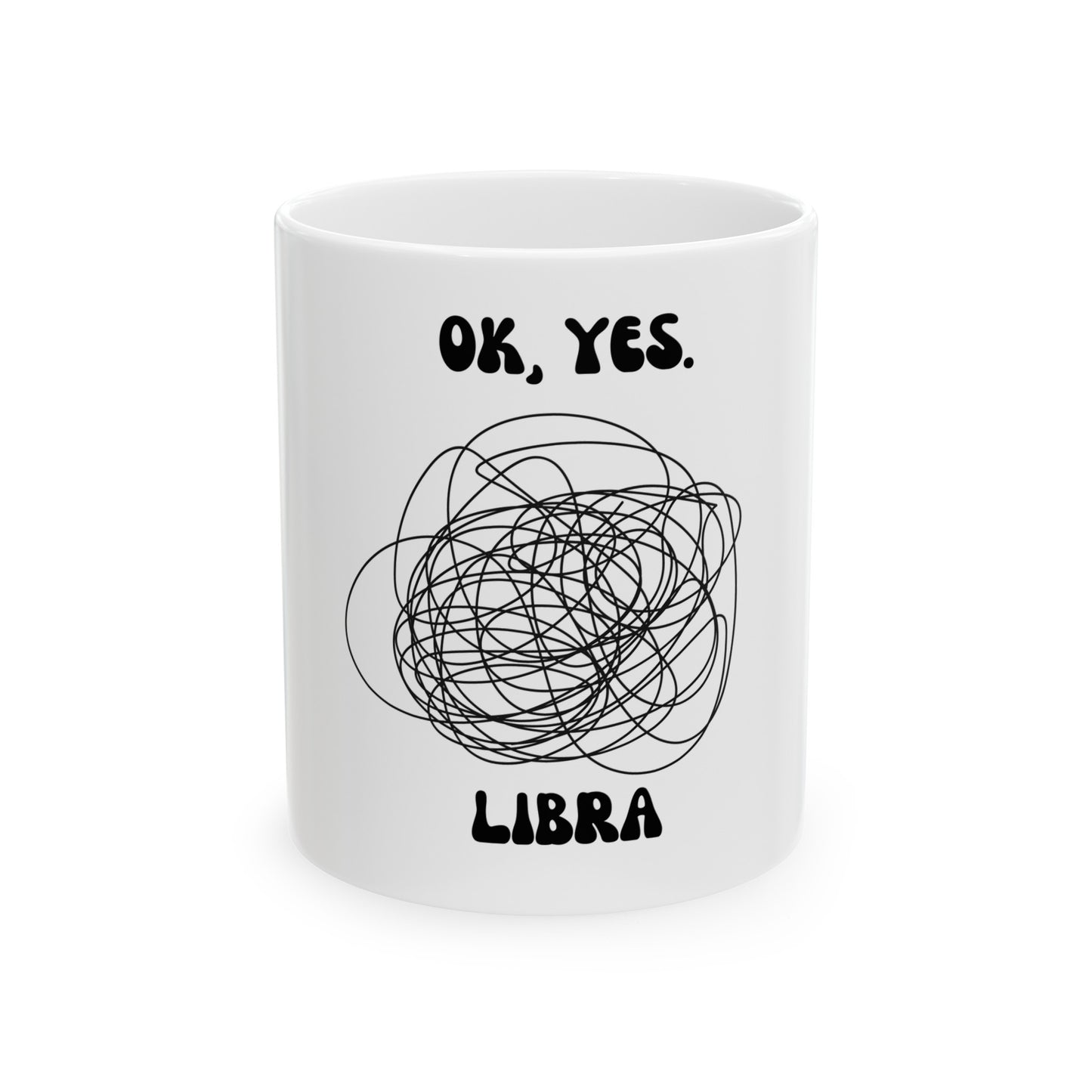 Ceramic Mug, (11oz, 15oz) Libra