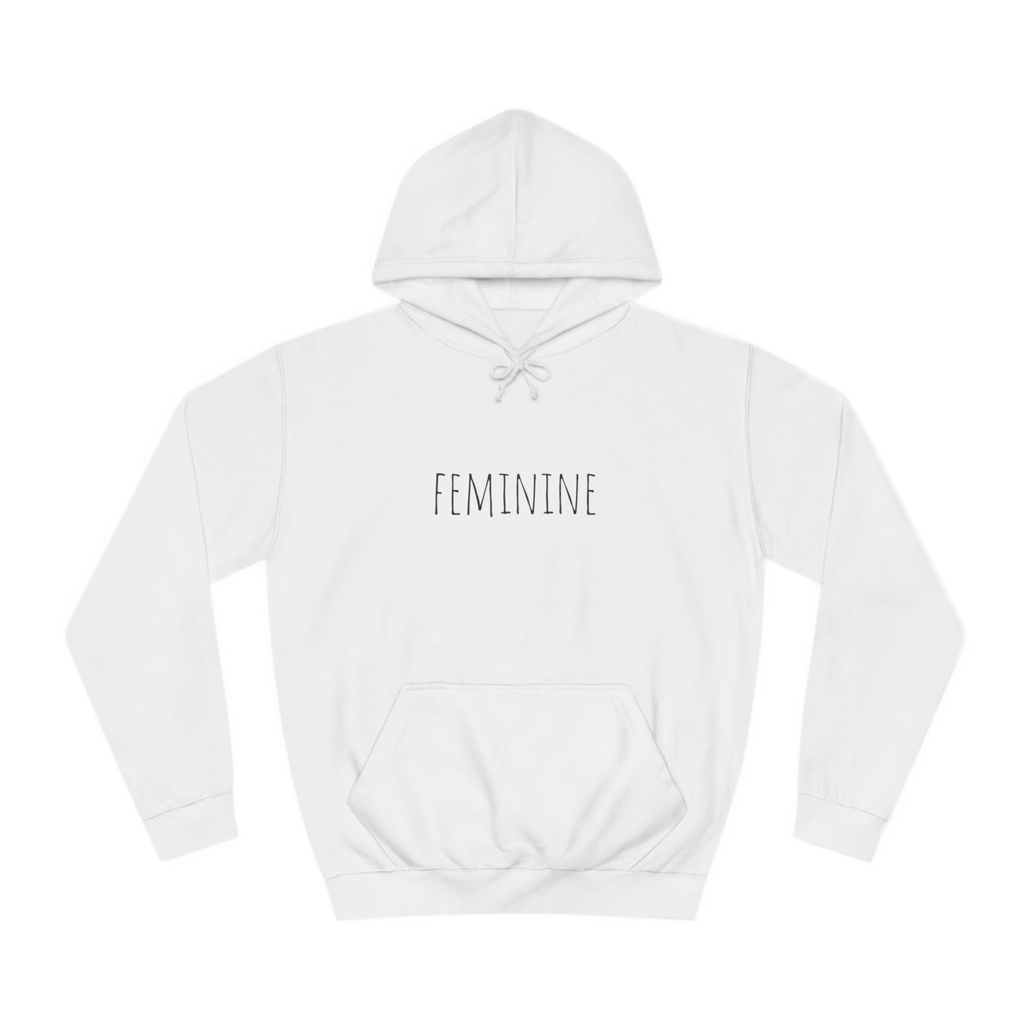 Unisex College Hoodie Feminine