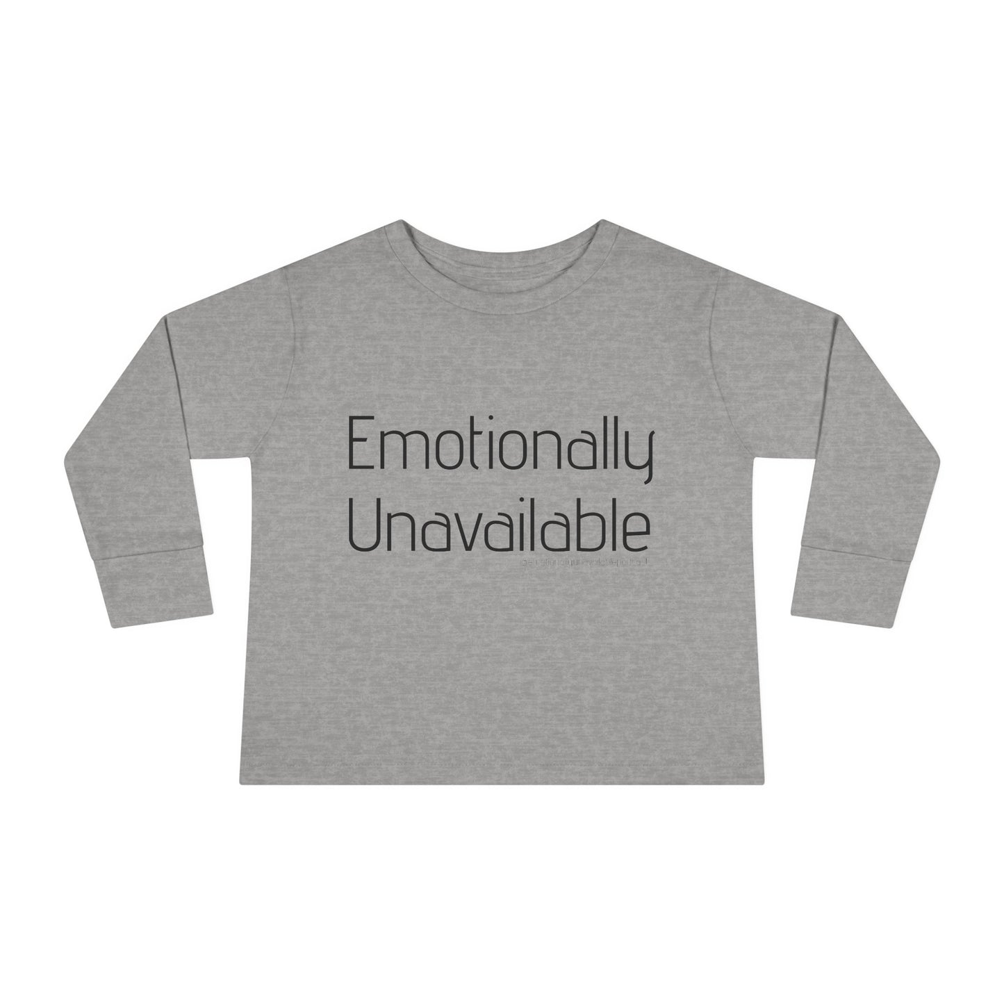 Toddler Long Sleeve Tee Podcast Merch