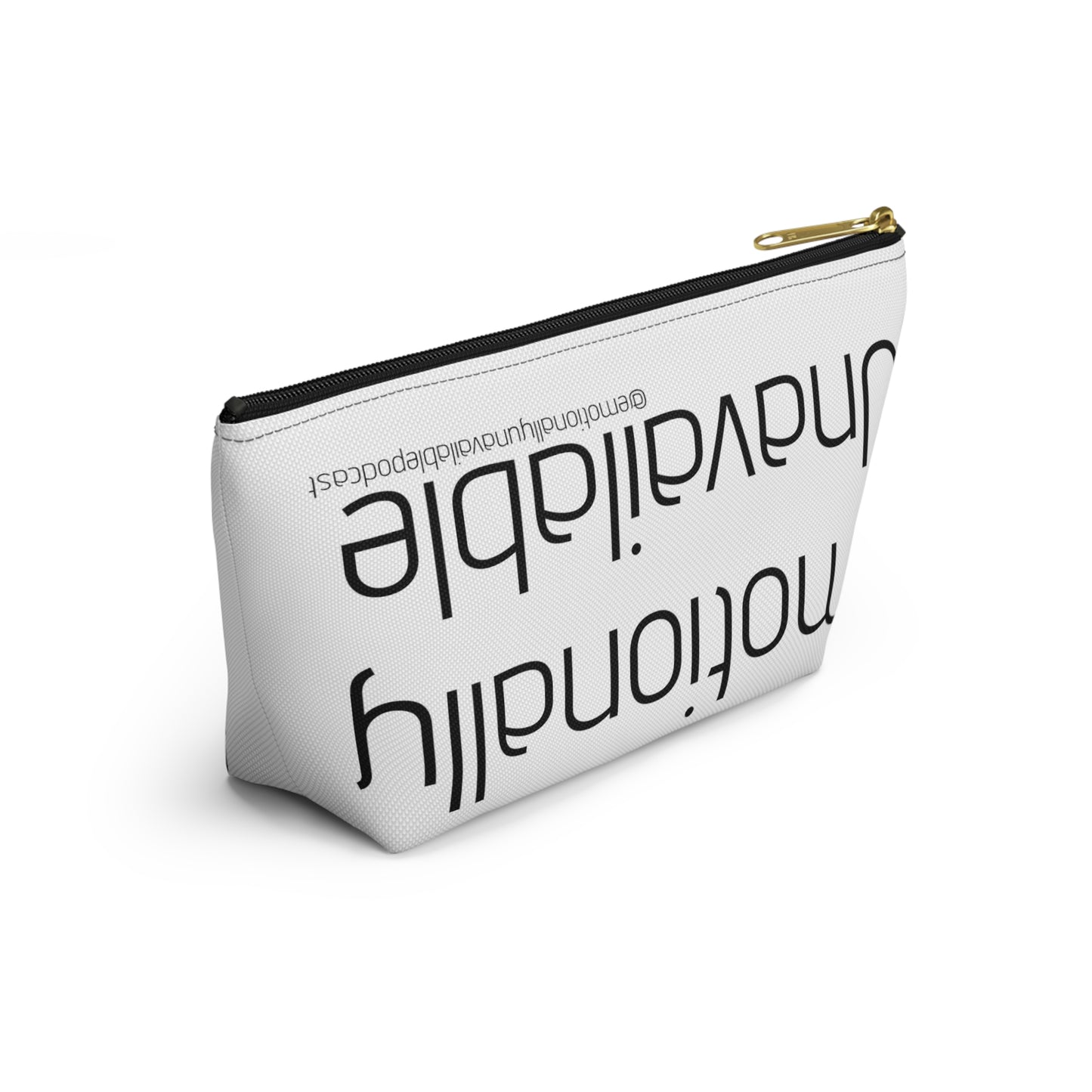 Accessory Pouch w T-bottom Podcast Merch