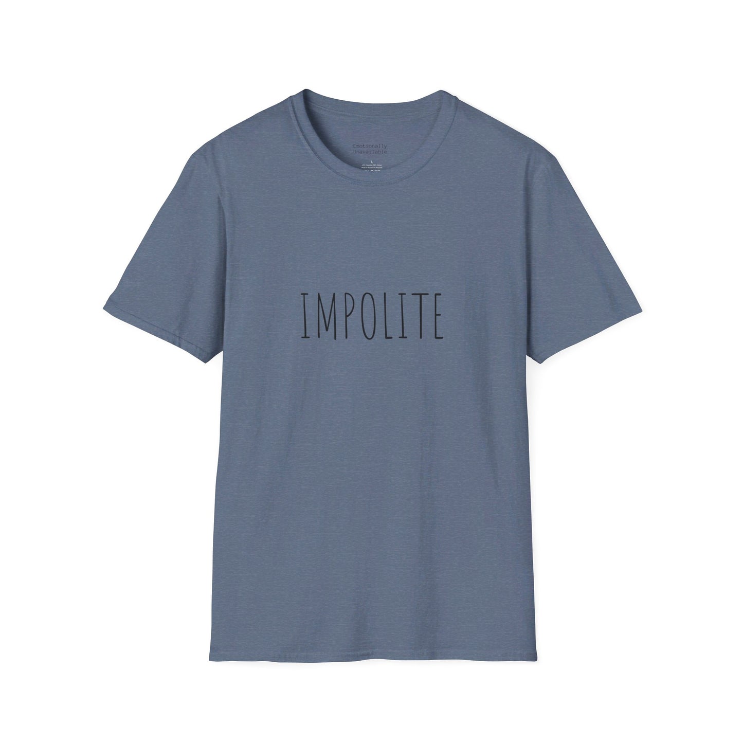 Unisex Softstyle T-Shirt Impolite