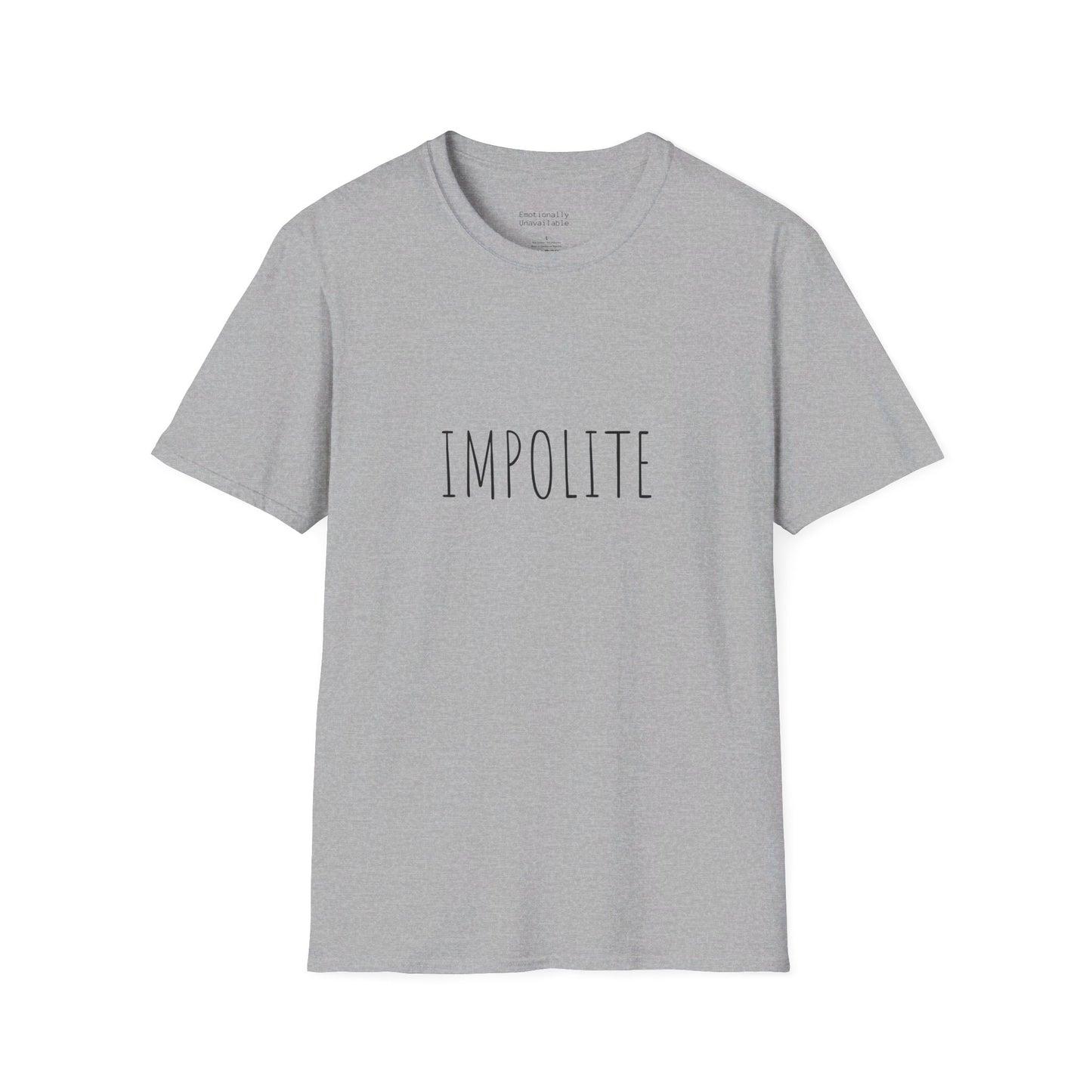 Unisex Softstyle T-Shirt Impolite