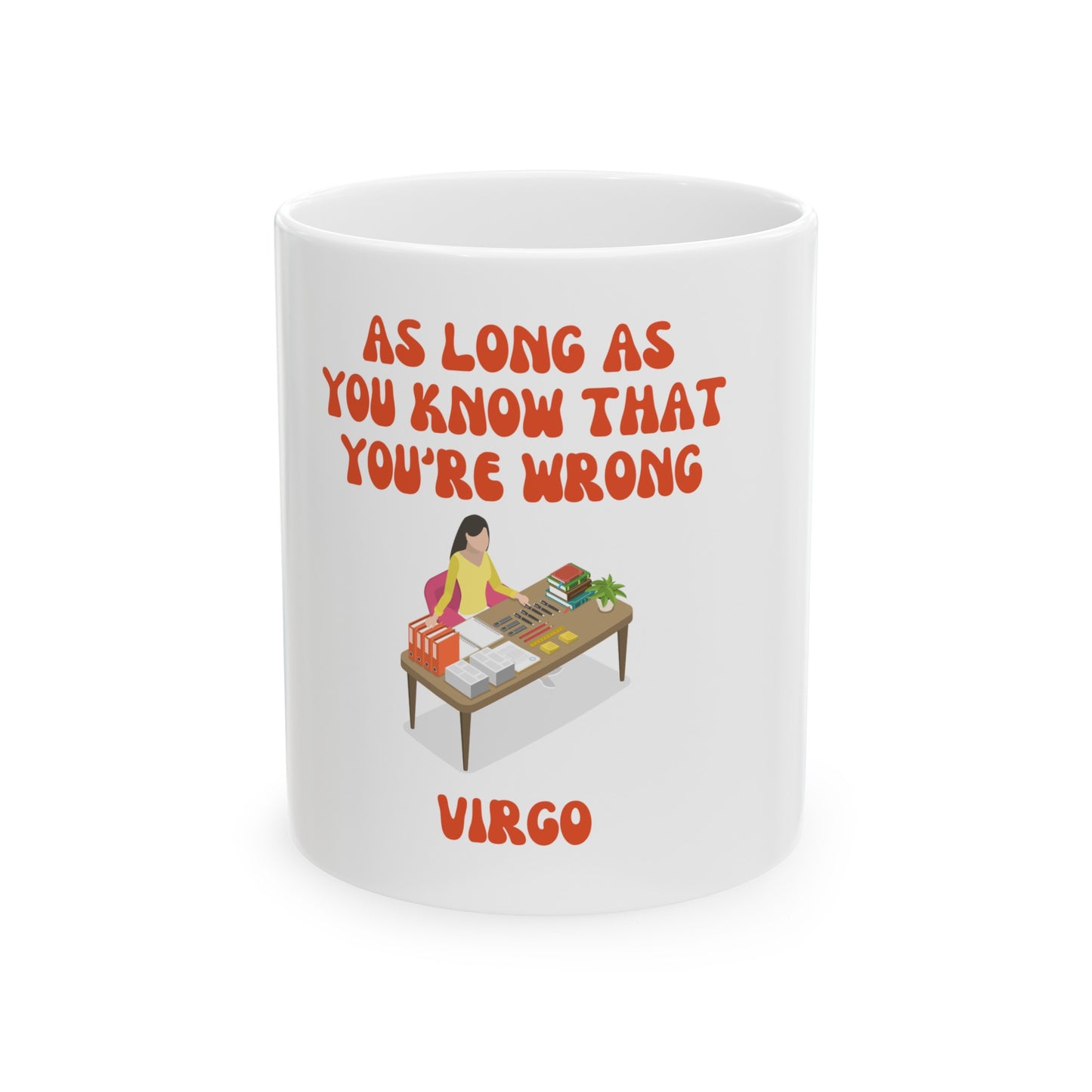 Ceramic Mug, (11oz, 15oz) Virgo