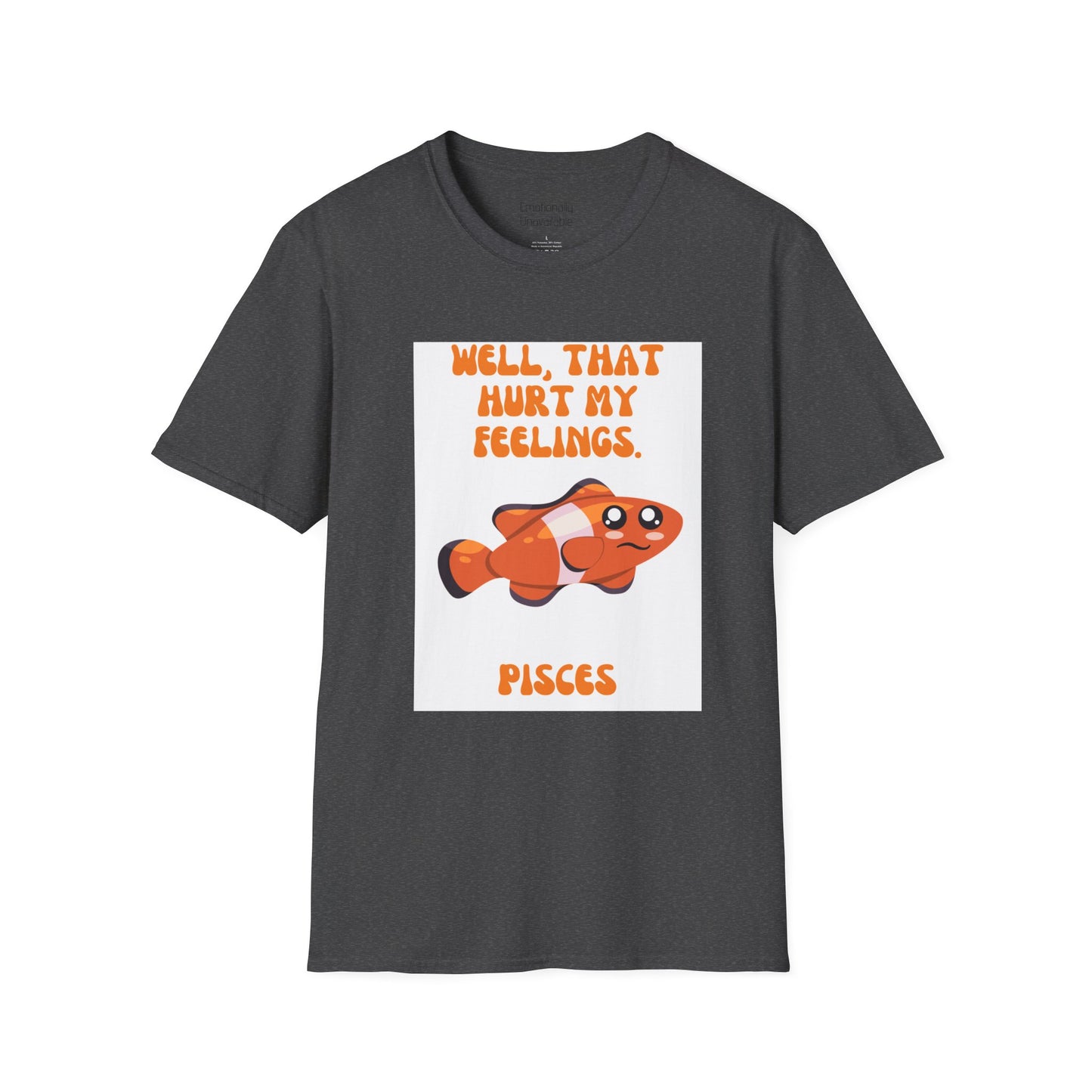 Unisex Softstyle T-Shirt Pisces-2