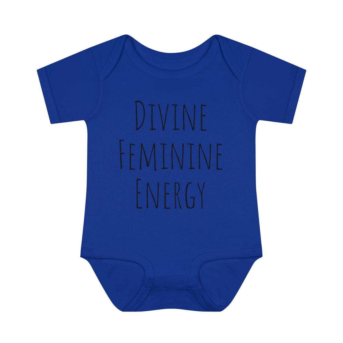 Infant Baby Rib Bodysuit Divine Feminine Energy