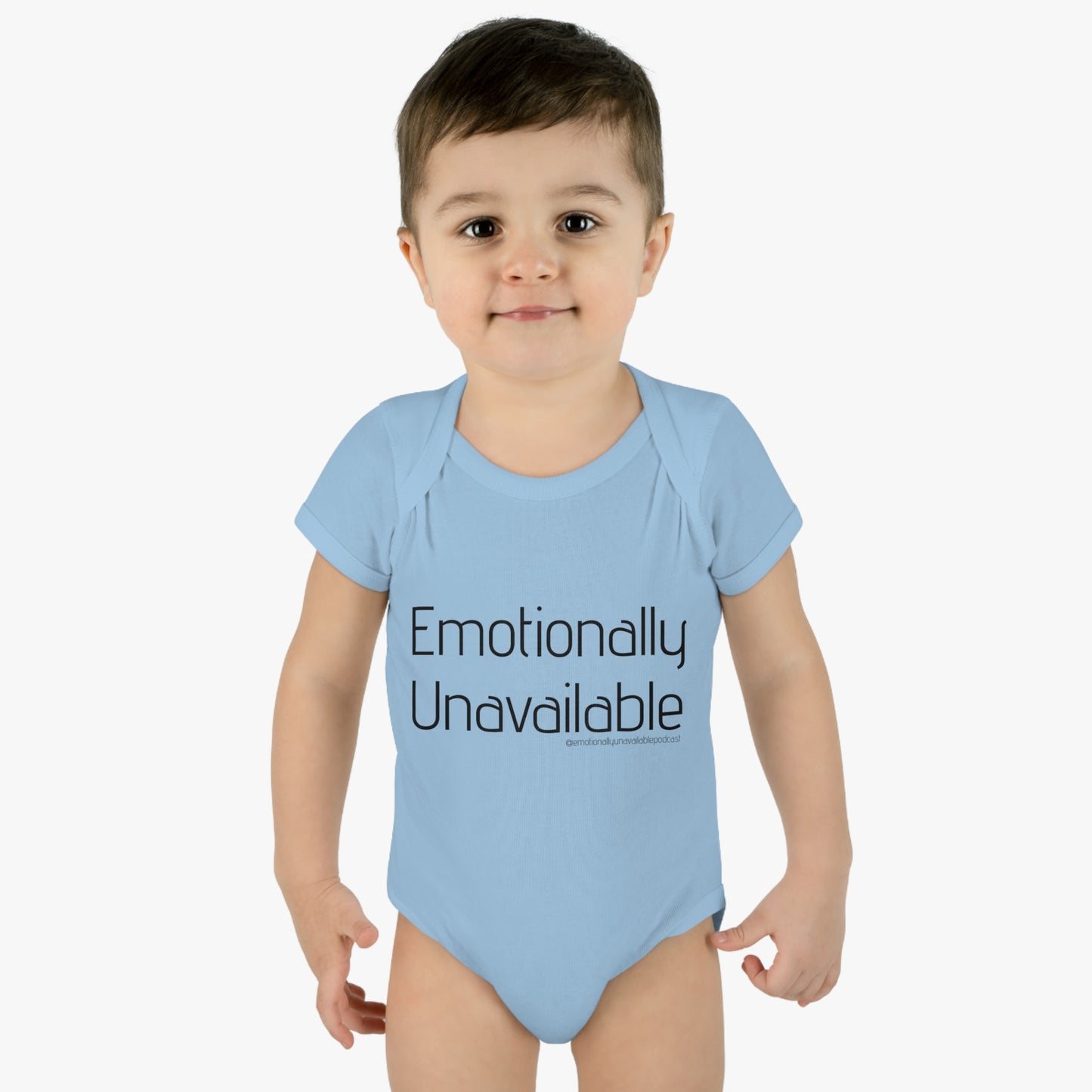 Infant Baby Rib Bodysuit Podcast Merch