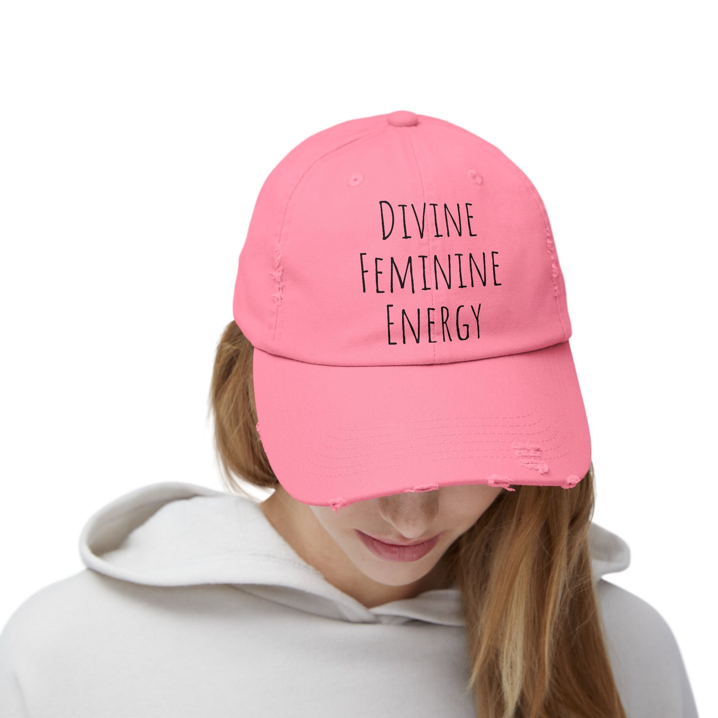 Unisex Distressed Cap Divine Feminine Energy