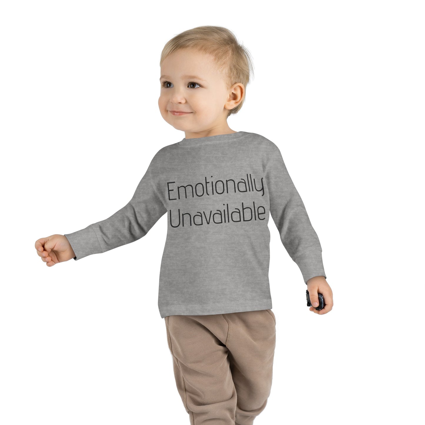 Toddler Long Sleeve Tee Podcast Merch