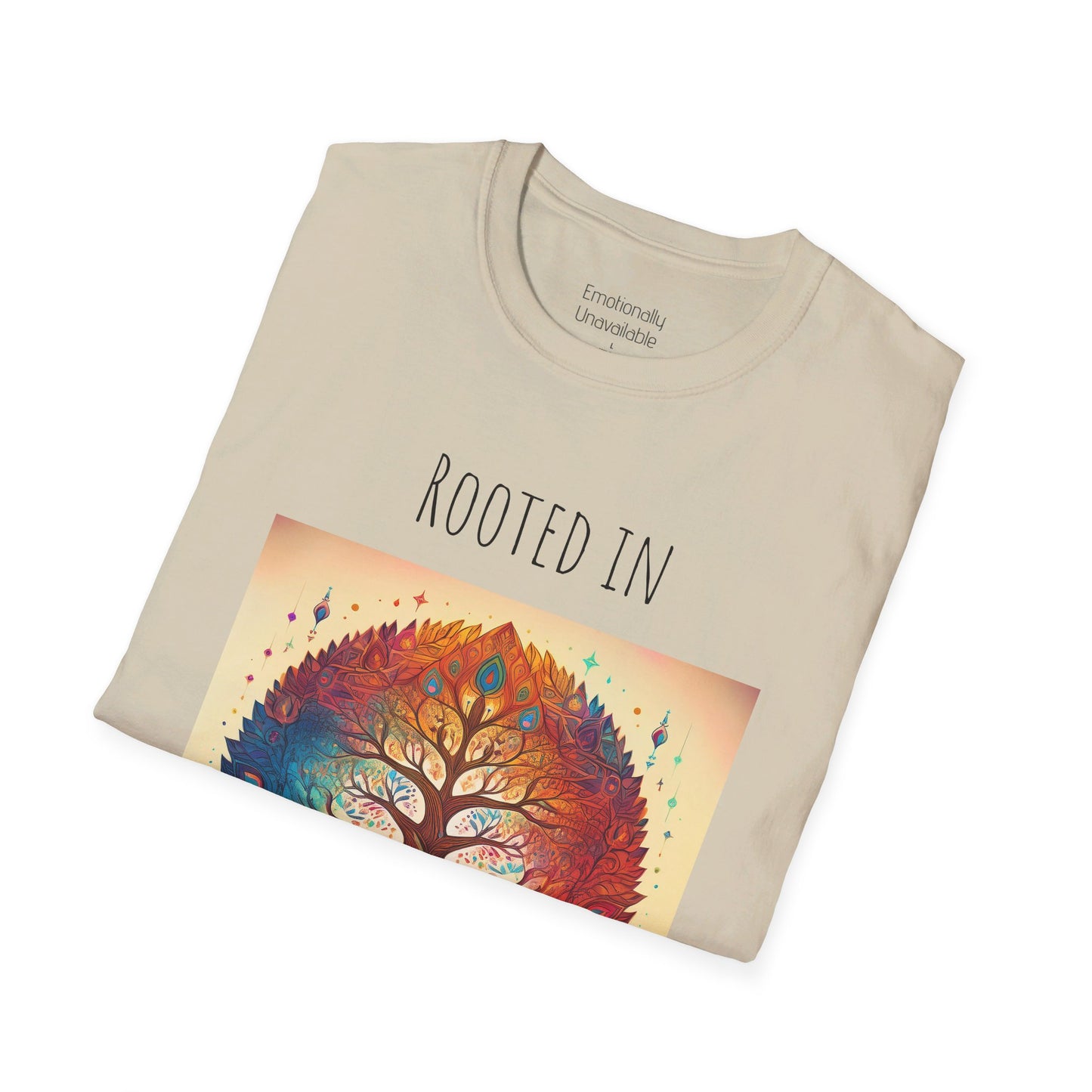 Unisex Softstyle T-Shirt Rooted In Self Love