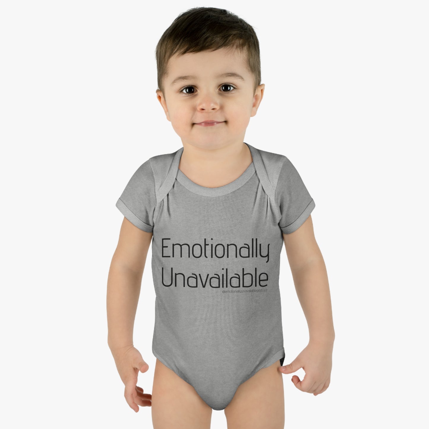 Infant Baby Rib Bodysuit Podcast Merch