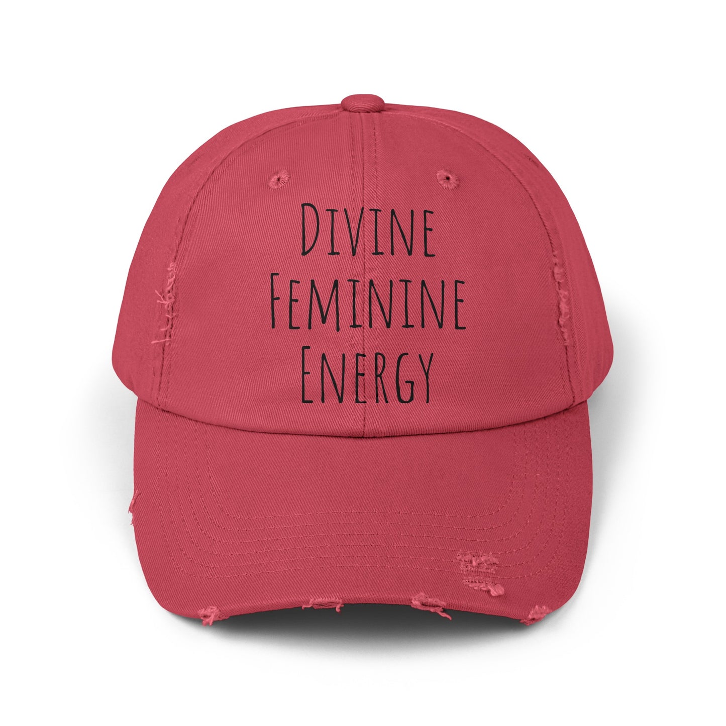 Unisex Distressed Cap Divine Feminine Energy