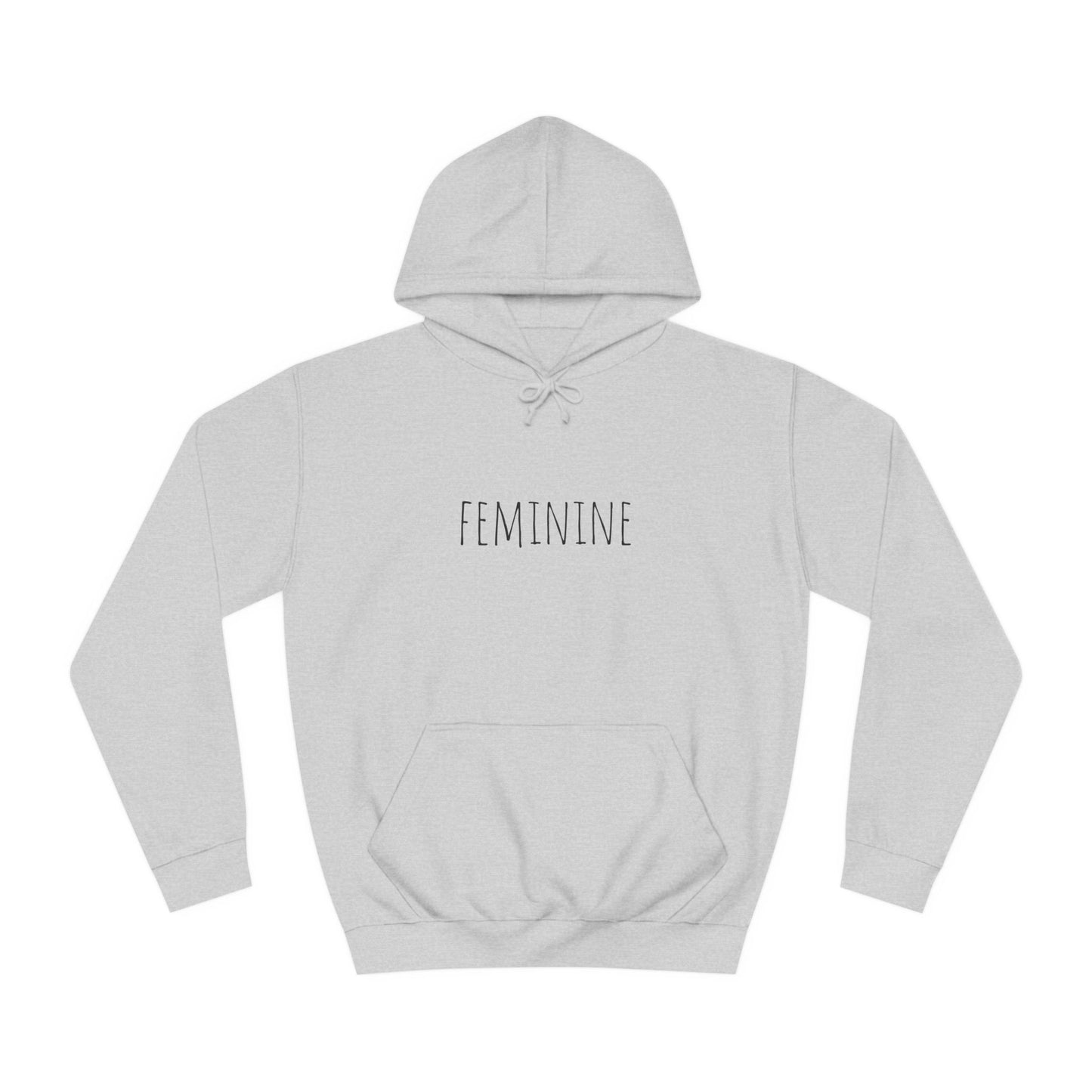 Unisex College Hoodie Feminine