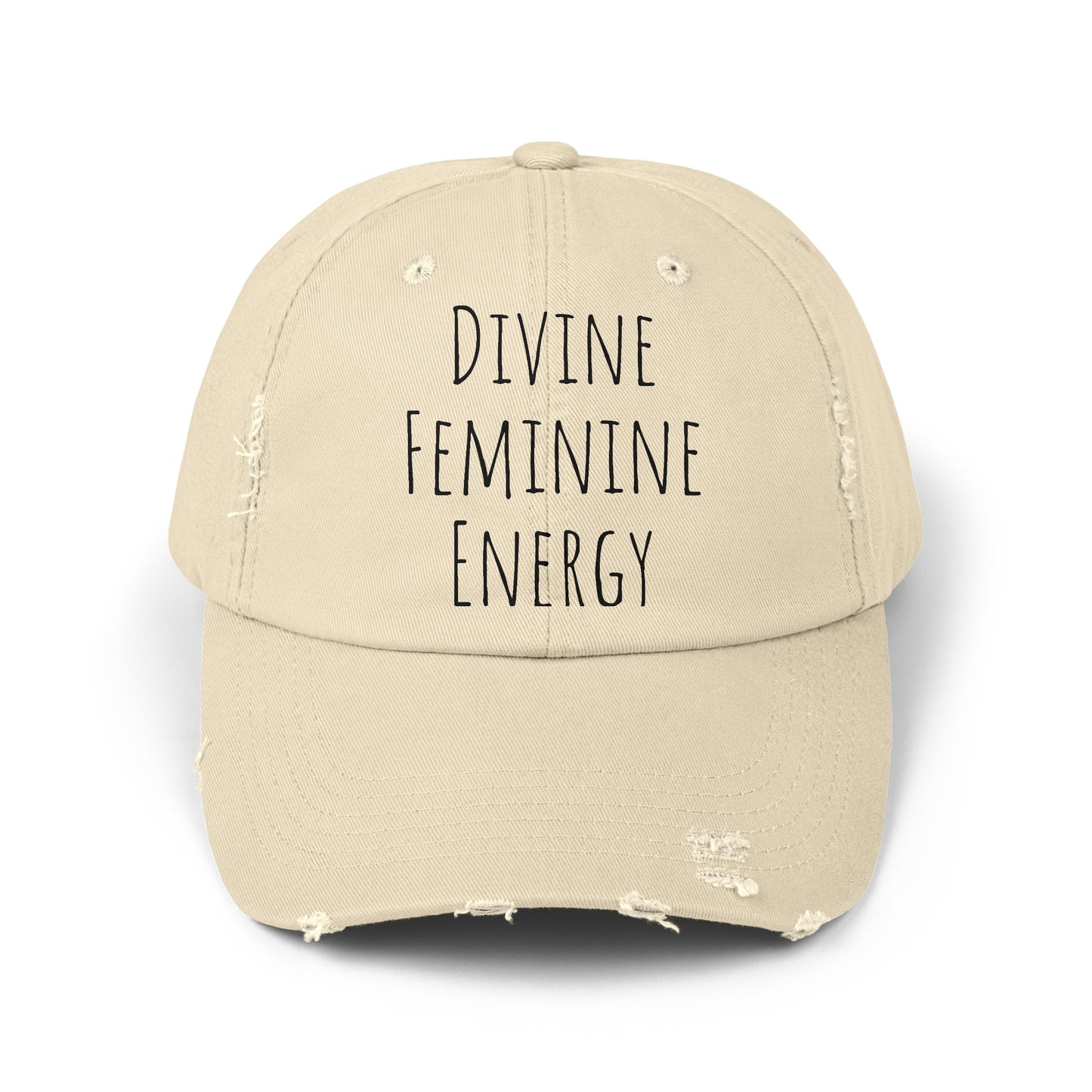 Unisex Distressed Cap Divine Feminine Energy