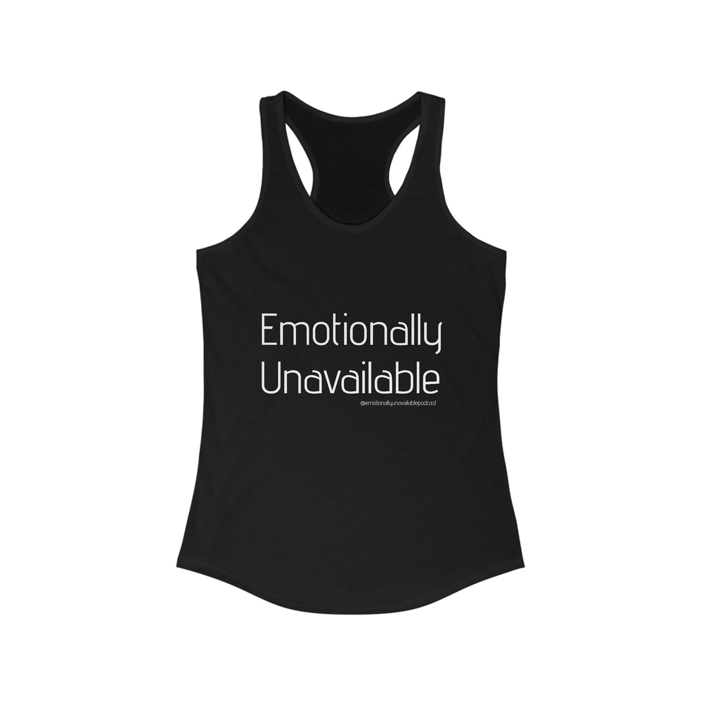 Women's Ideal Racerback Tank Podcast merch