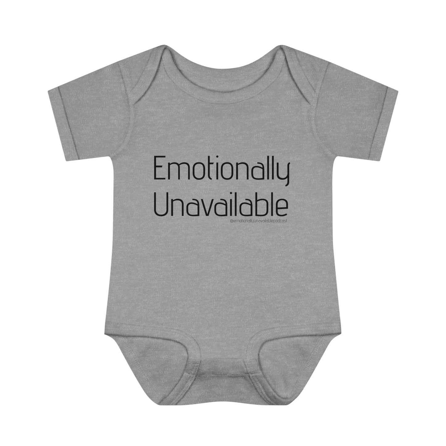 Infant Baby Rib Bodysuit Podcast Merch