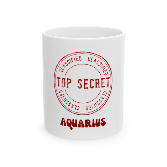 Ceramic Mug, (11oz, 15oz) Aquarius