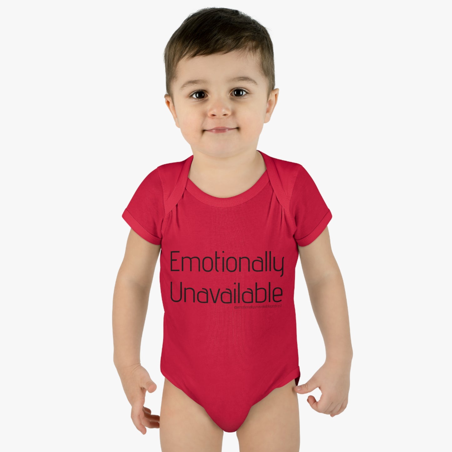 Infant Baby Rib Bodysuit Podcast Merch