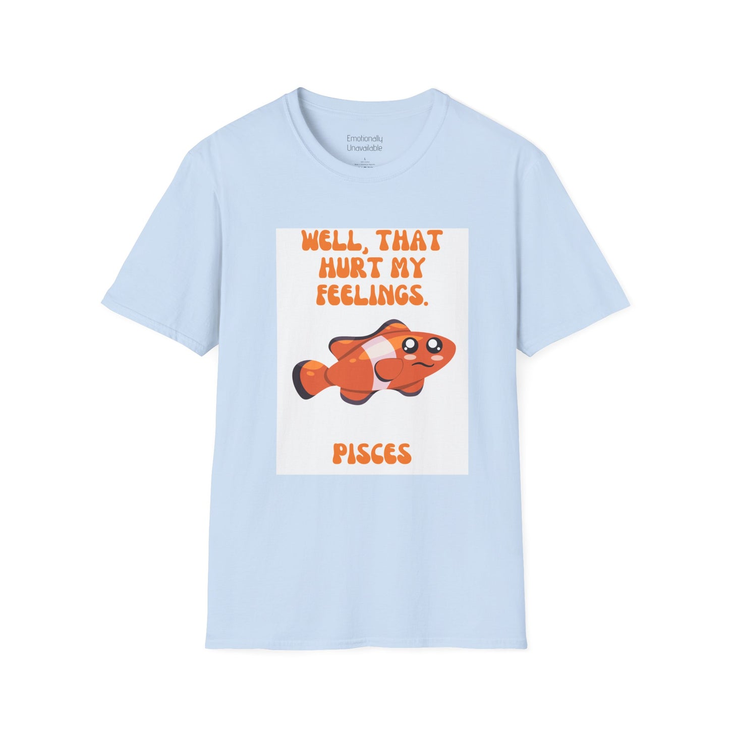 Unisex Softstyle T-Shirt Pisces-2