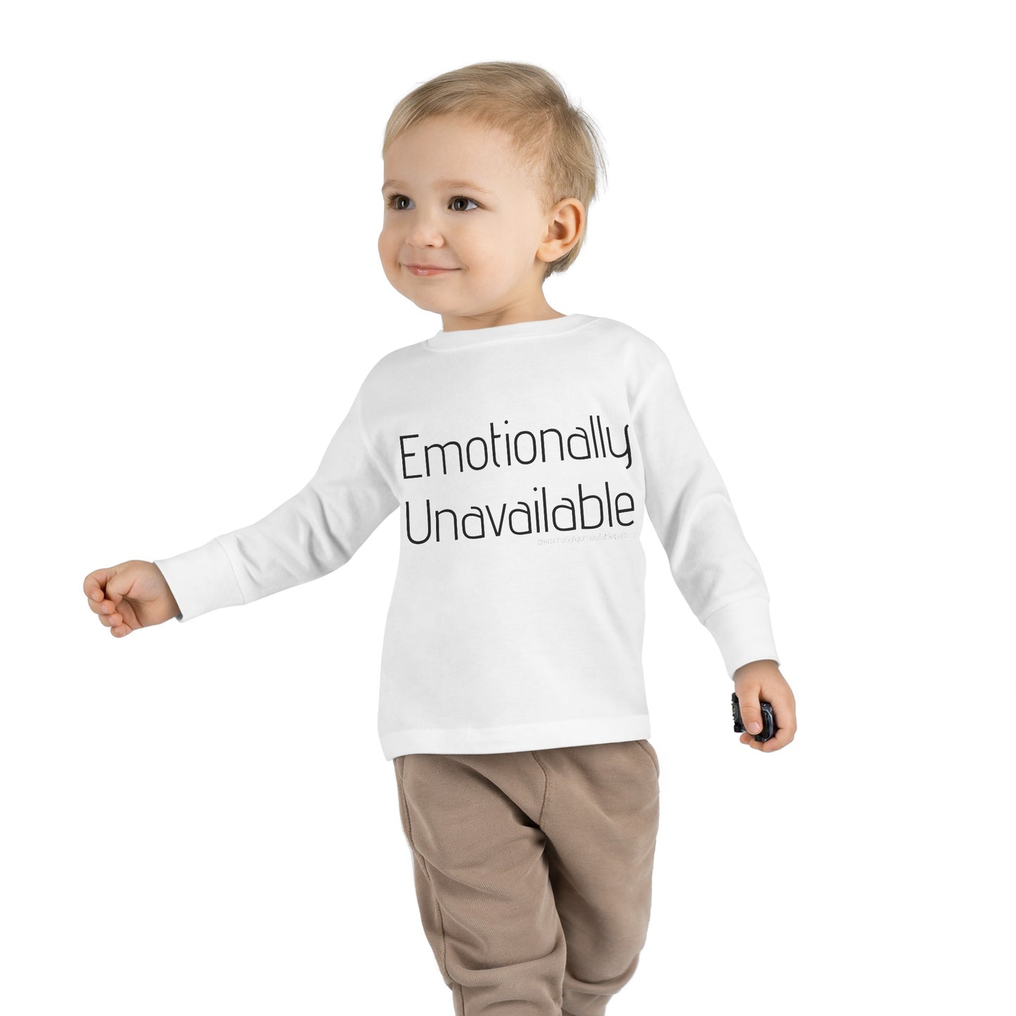 Toddler Long Sleeve Tee Podcast Merch