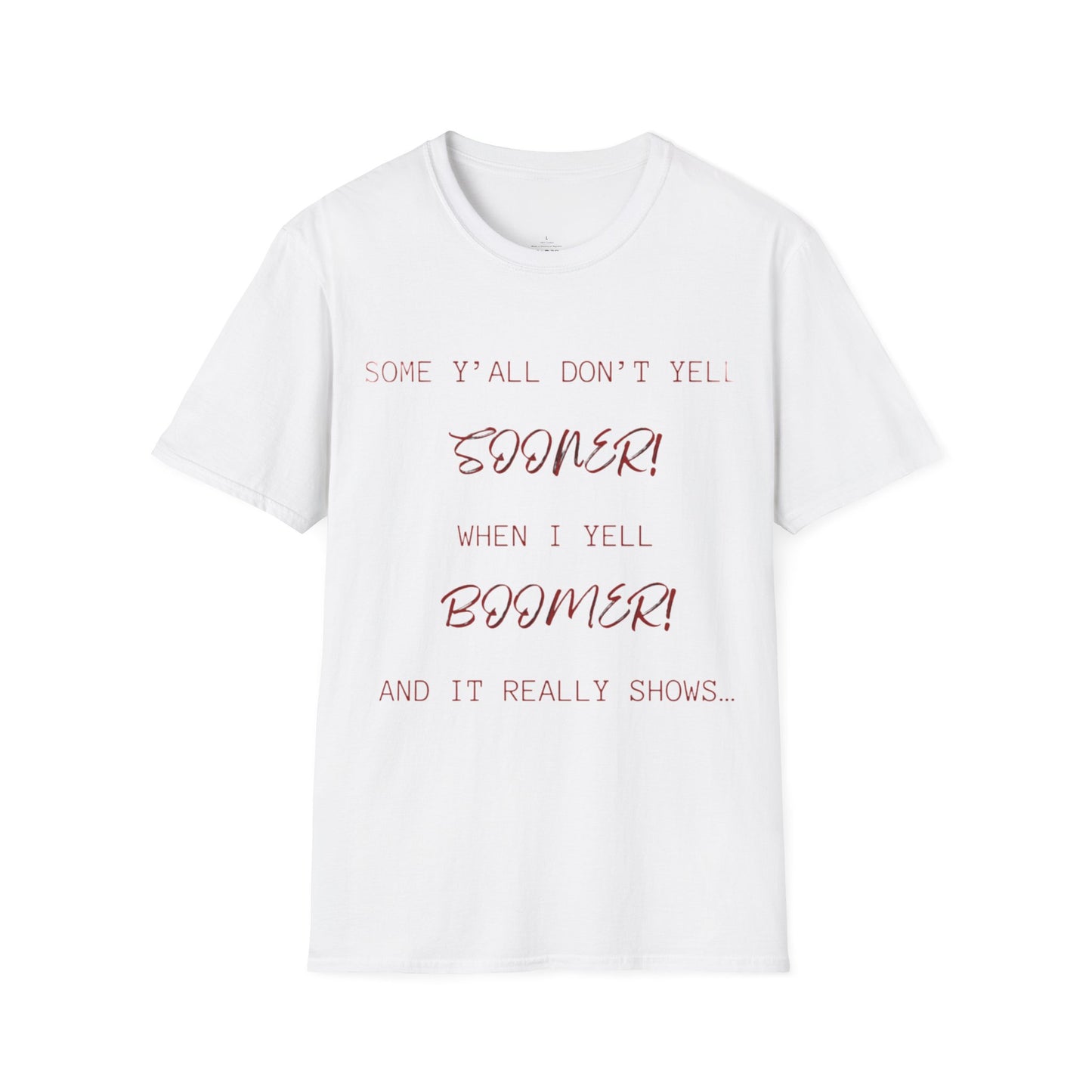 Unisex Softstyle T-Shirt Sooner