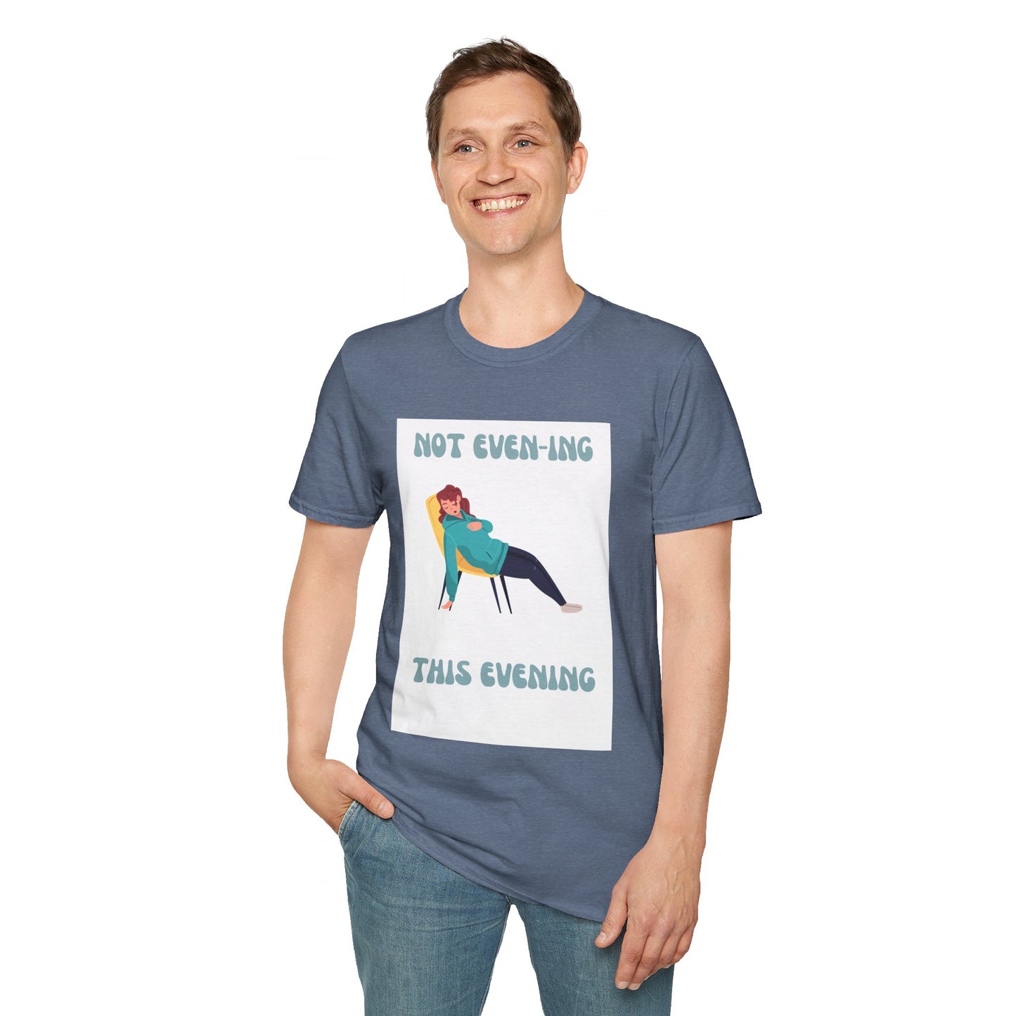 Unisex Softstyle T-Shirt Not even-ing -3