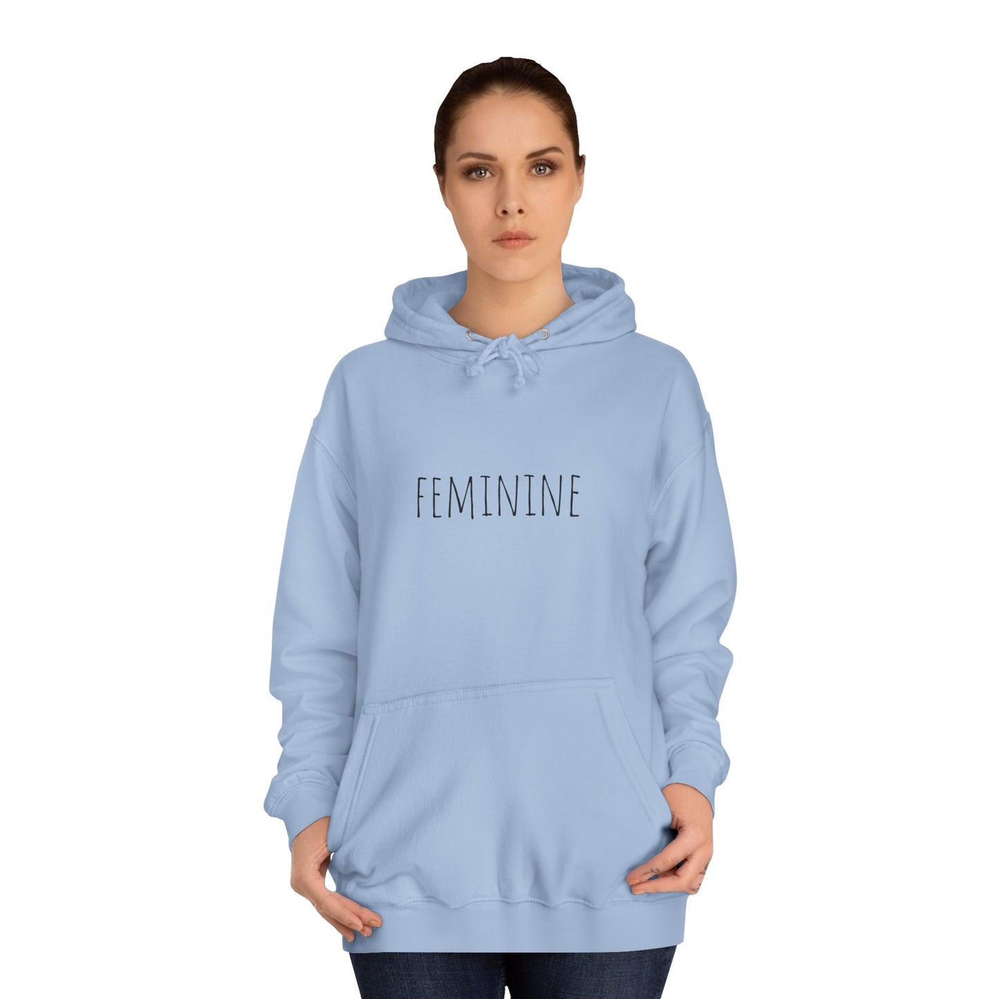 Unisex College Hoodie Feminine