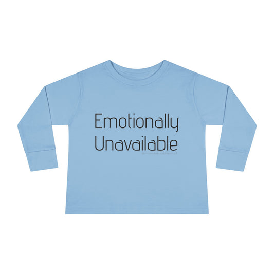 Toddler Long Sleeve Tee Podcast Merch