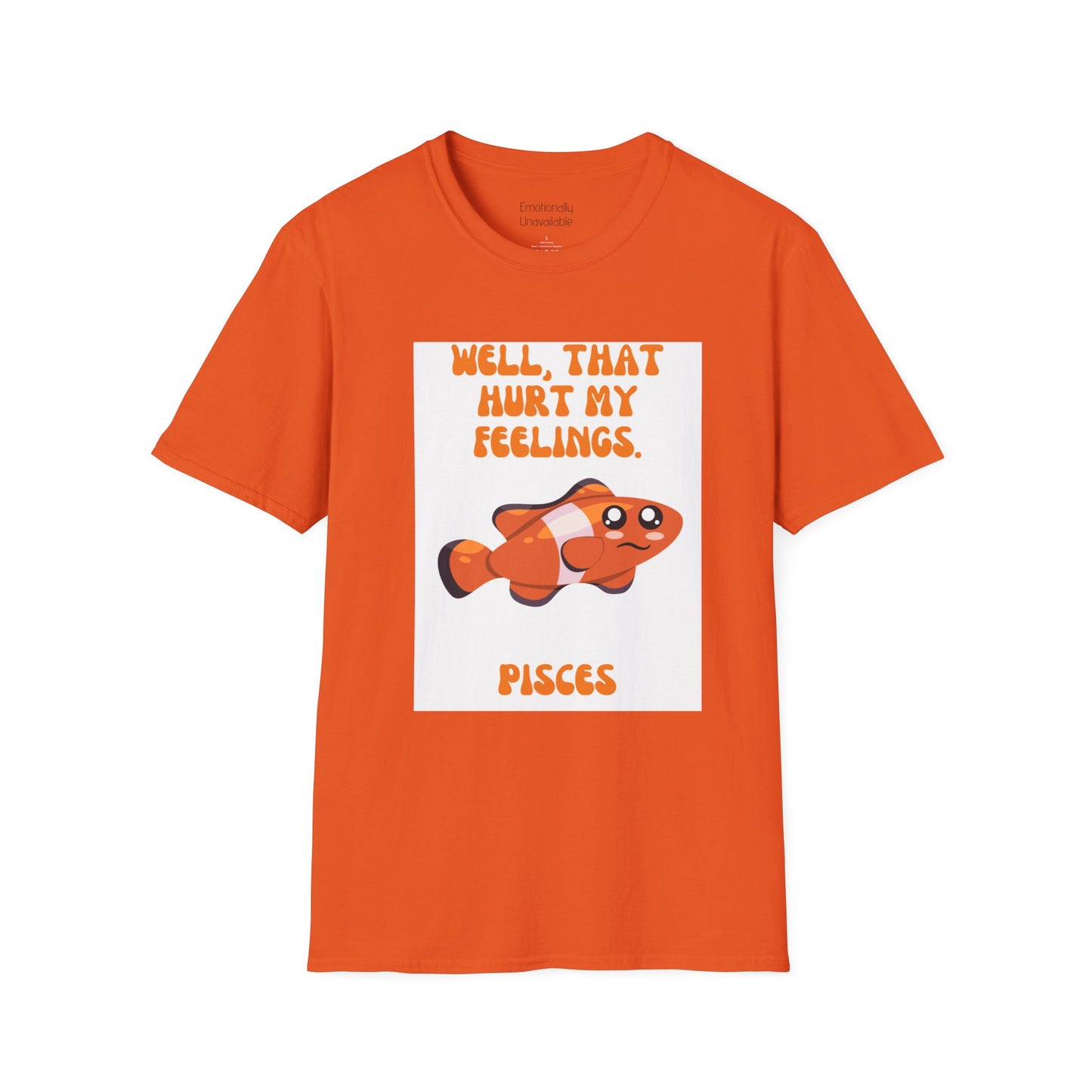 Unisex Softstyle T-Shirt Pisces-2