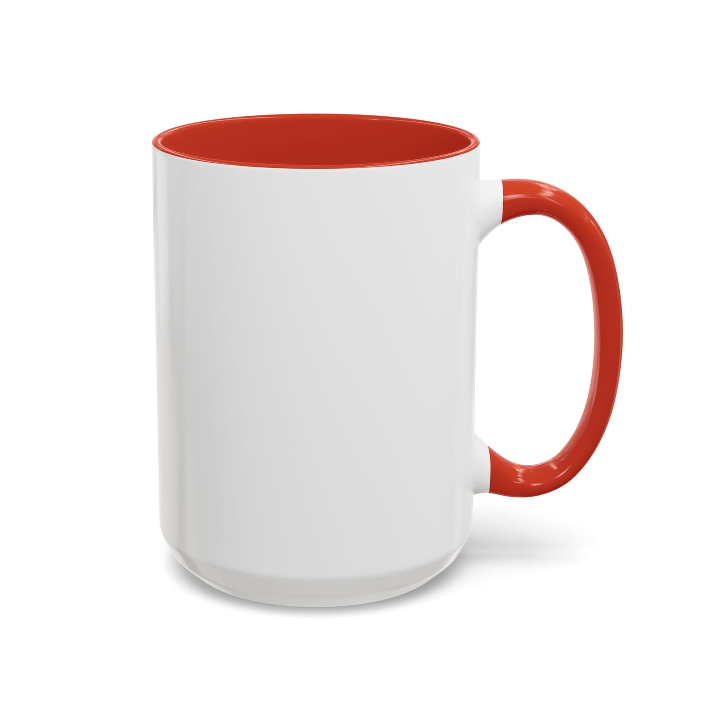 Emotionally Unavailable Accent Coffee Mug — Funny Sarcastic Black-Handle Ceramic Mug (11/15 oz)