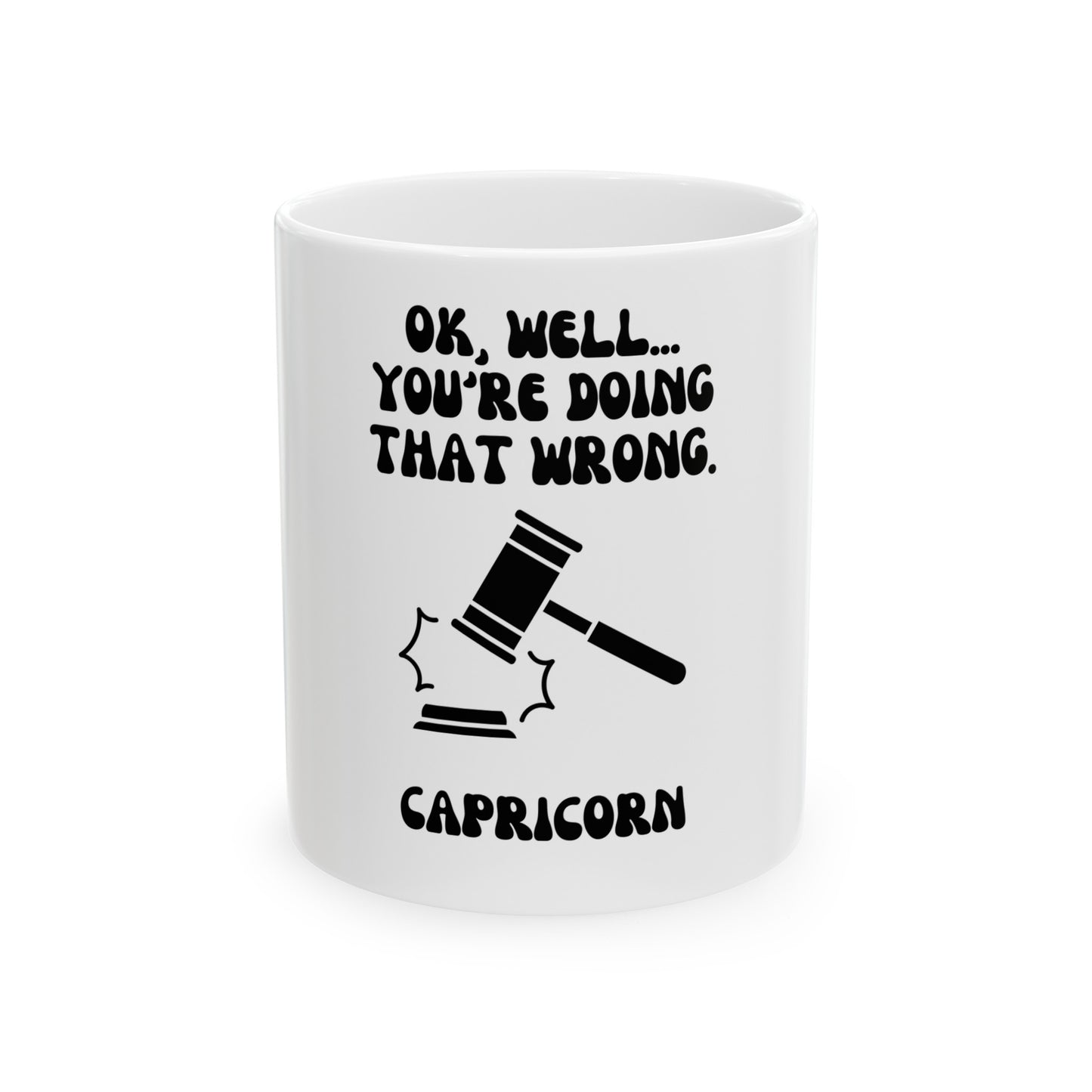 Ceramic Mug, (11oz, 15oz) Capricorn