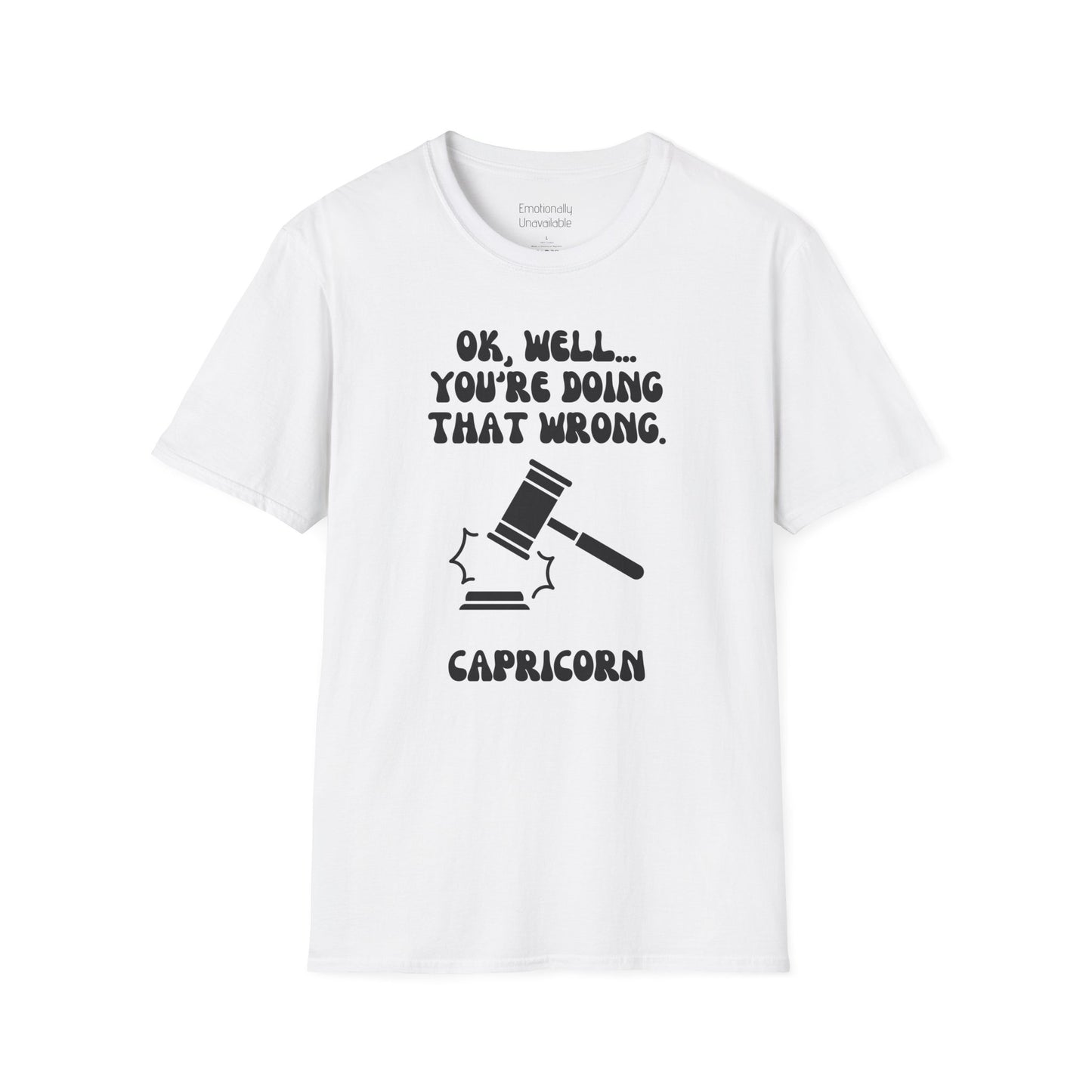 Unisex Softstyle T-Shirt Capricorn