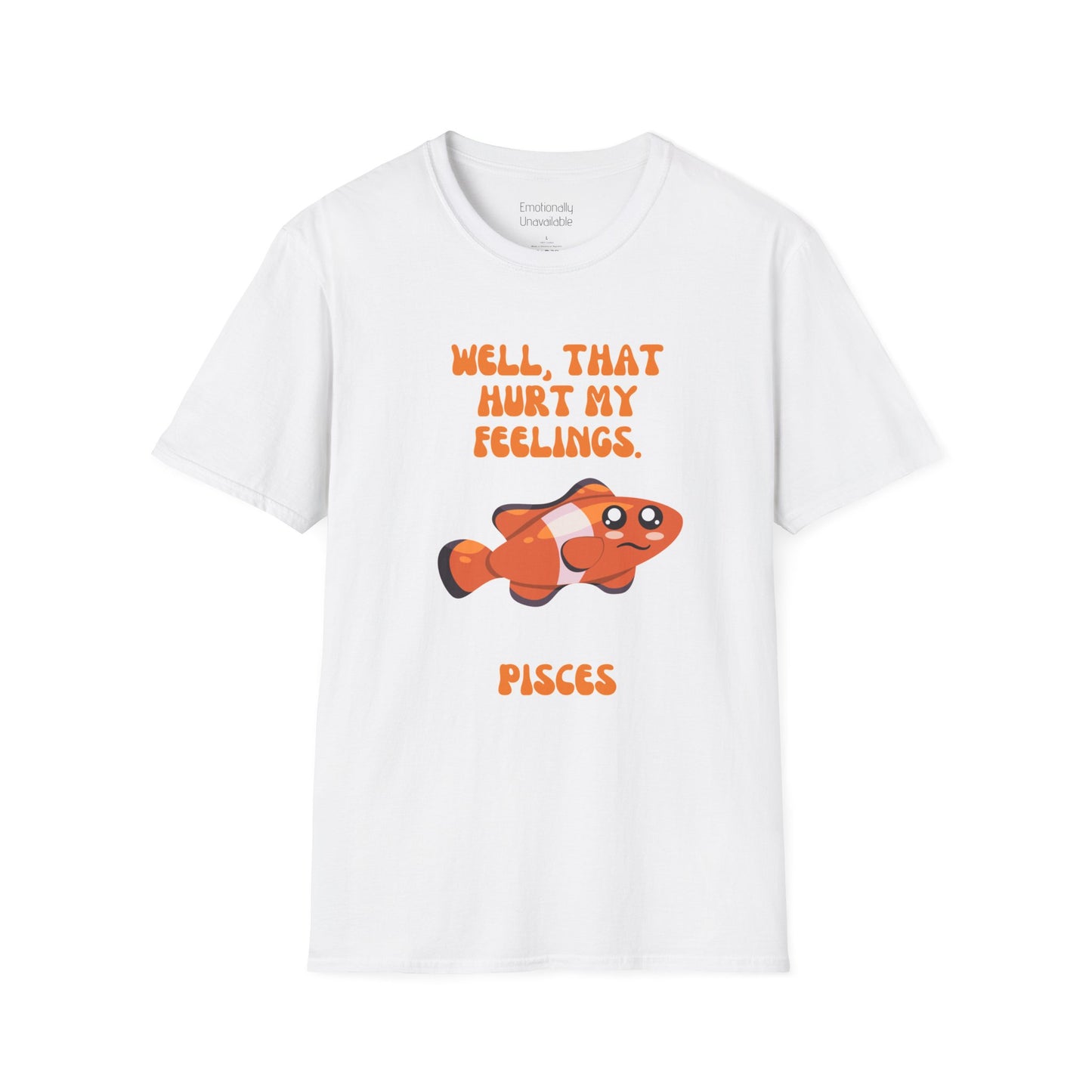 Unisex Softstyle T-Shirt Pisces-2