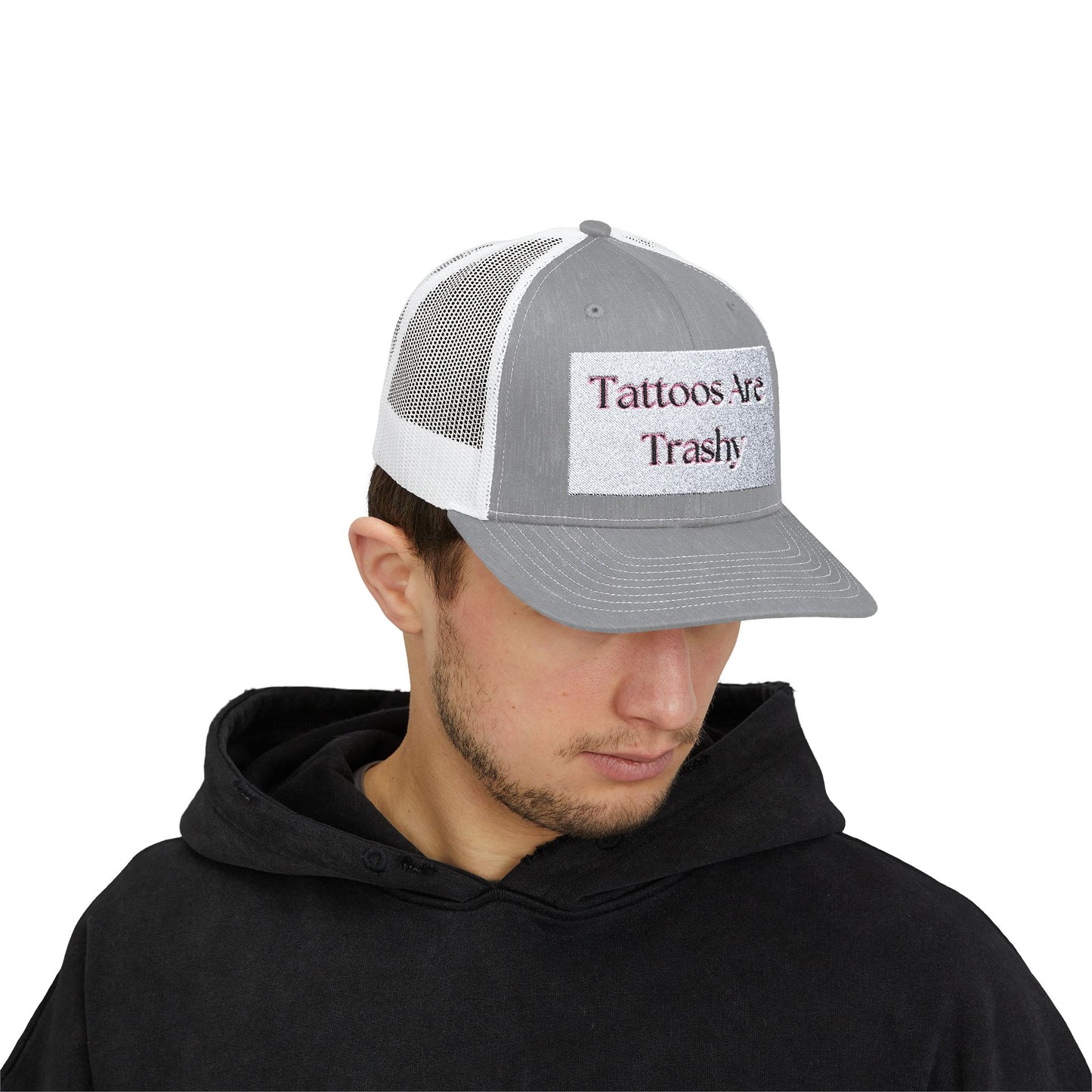 Snapback Trucker Cap-tattoos are trashy