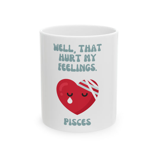 Ceramic Mug, (11oz, 15oz) Pisces