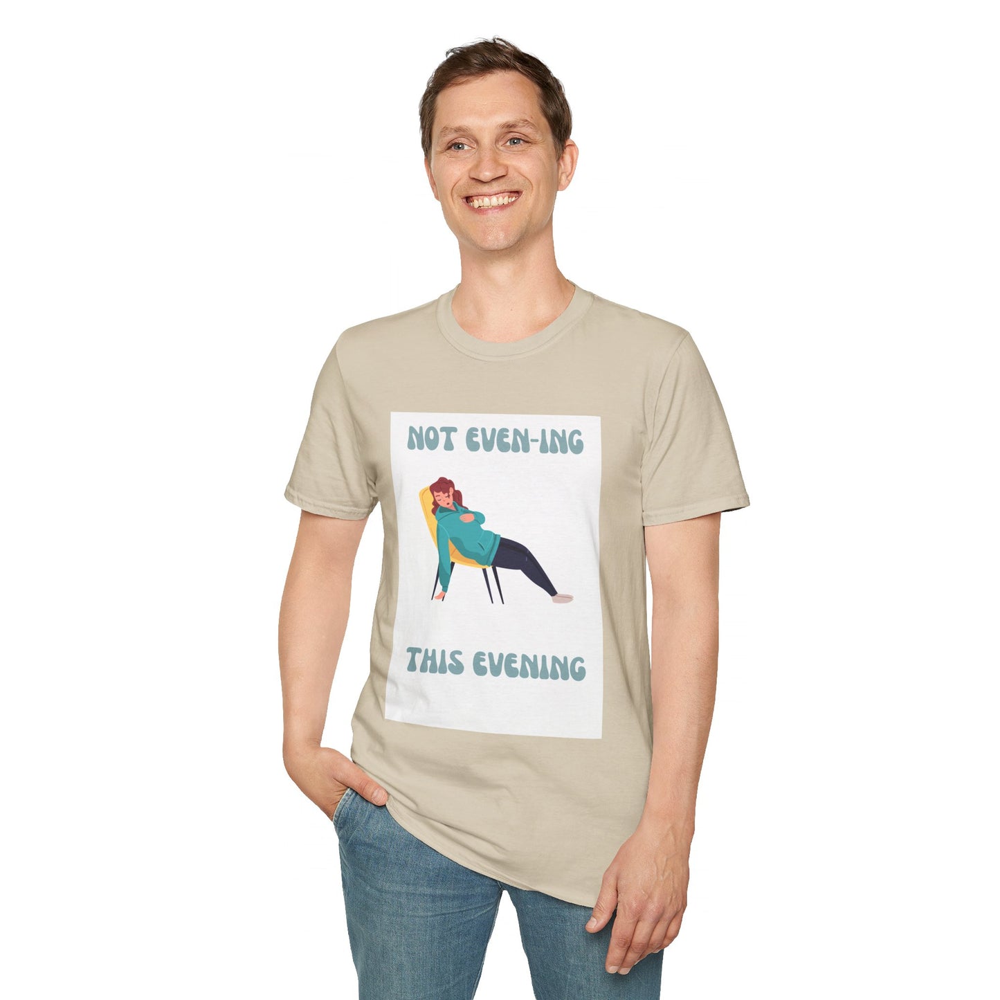 Unisex Softstyle T-Shirt Not even-ing -3