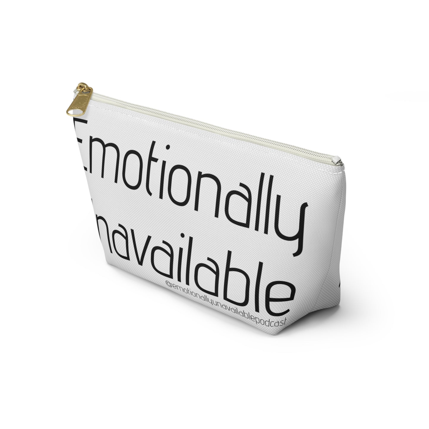 Accessory Pouch w T-bottom Podcast Merch