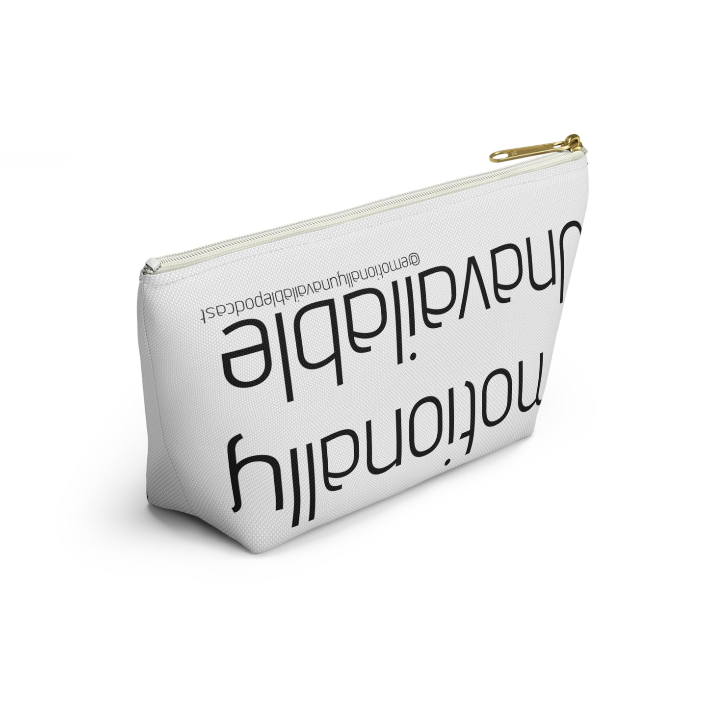 Accessory Pouch w T-bottom Podcast Merch