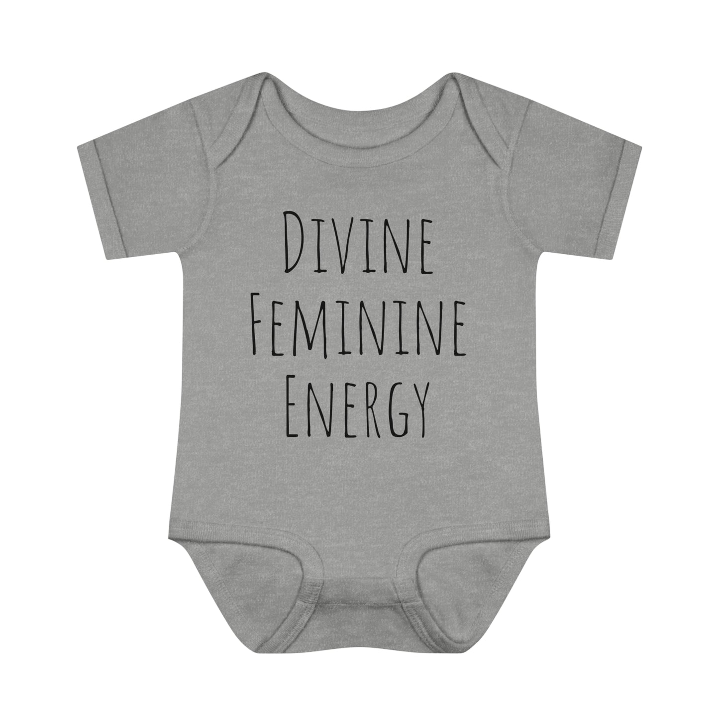 Infant Baby Rib Bodysuit Divine Feminine Energy