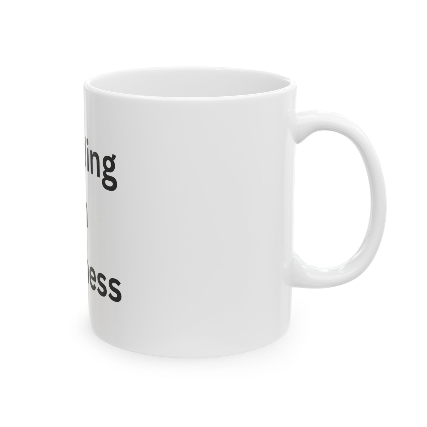 Ceramic Mug, (11oz, 15oz) Standing on business