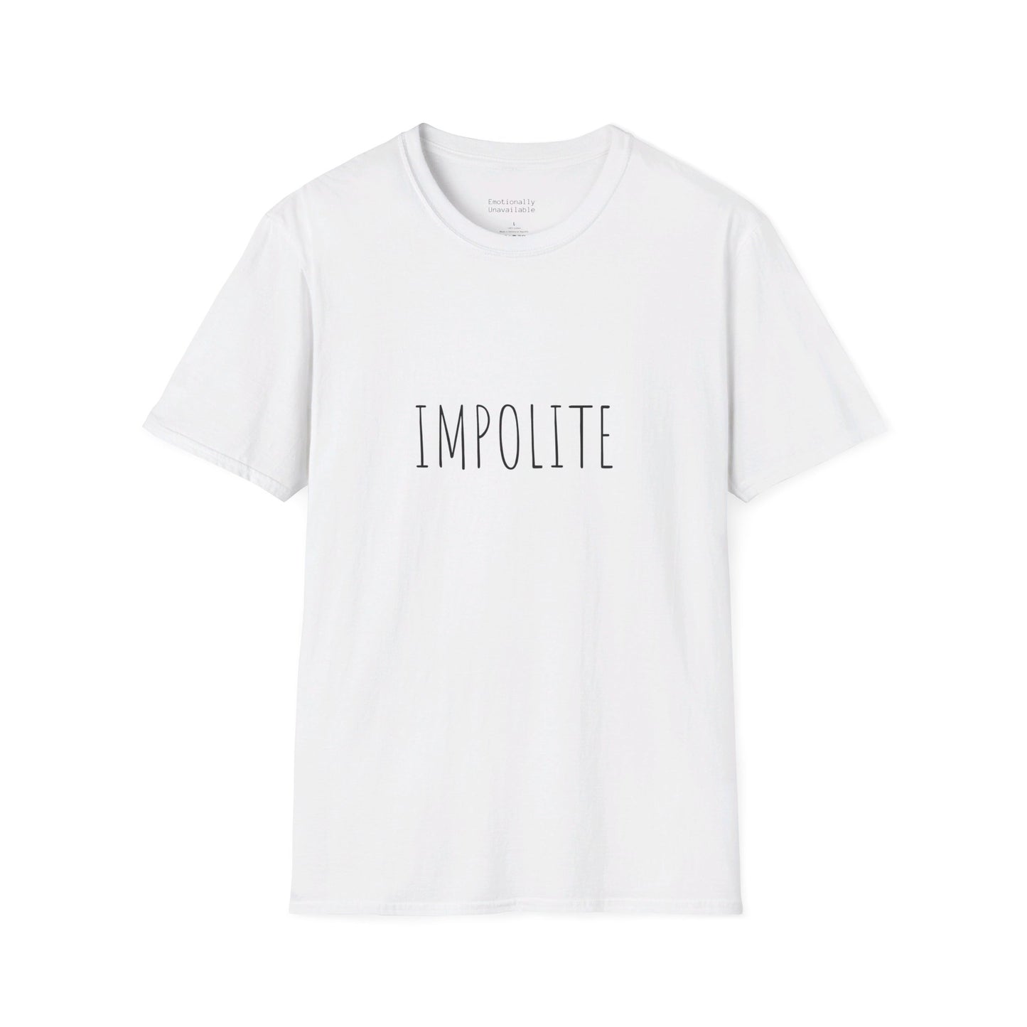 Unisex Softstyle T-Shirt Impolite