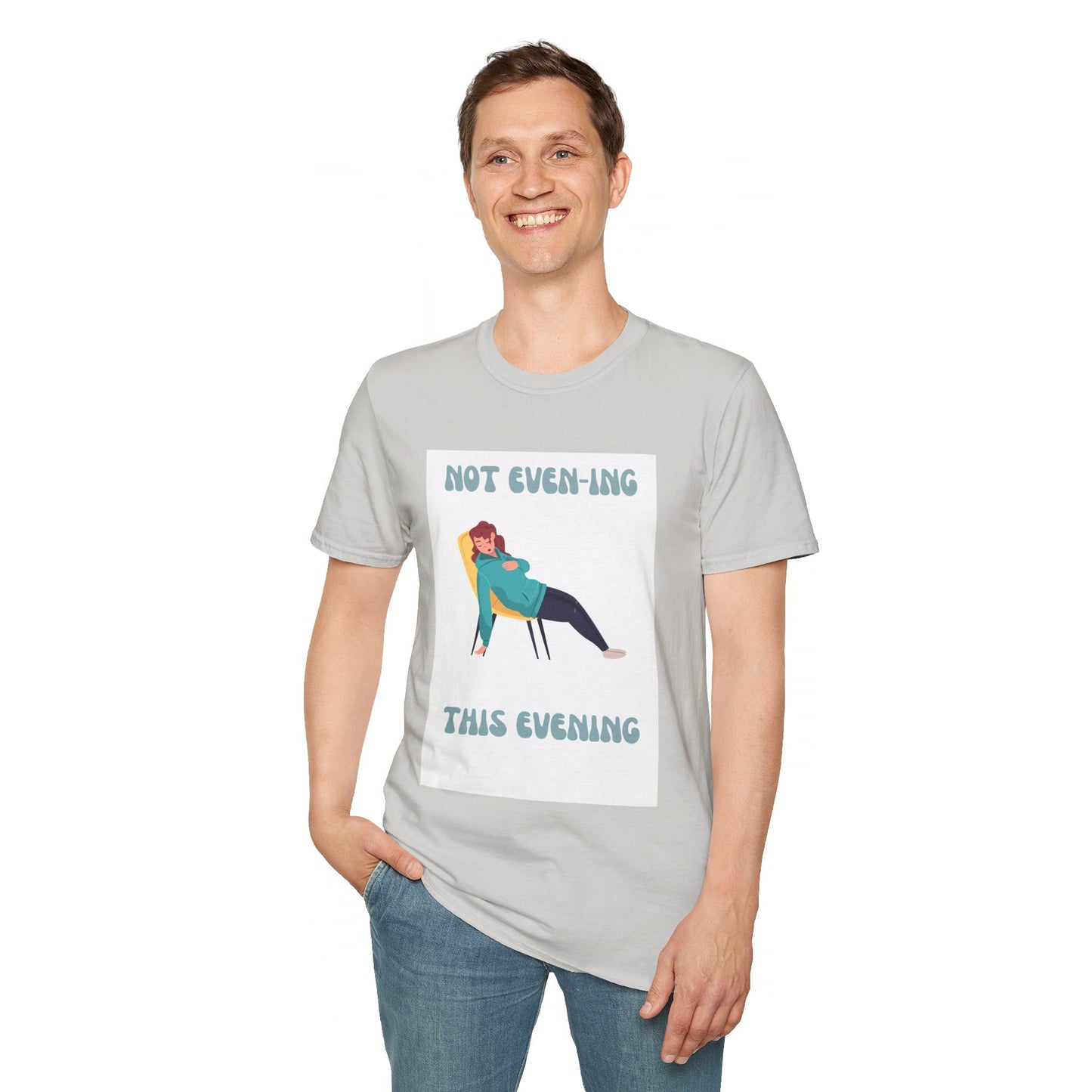 Unisex Softstyle T-Shirt Not even-ing -3